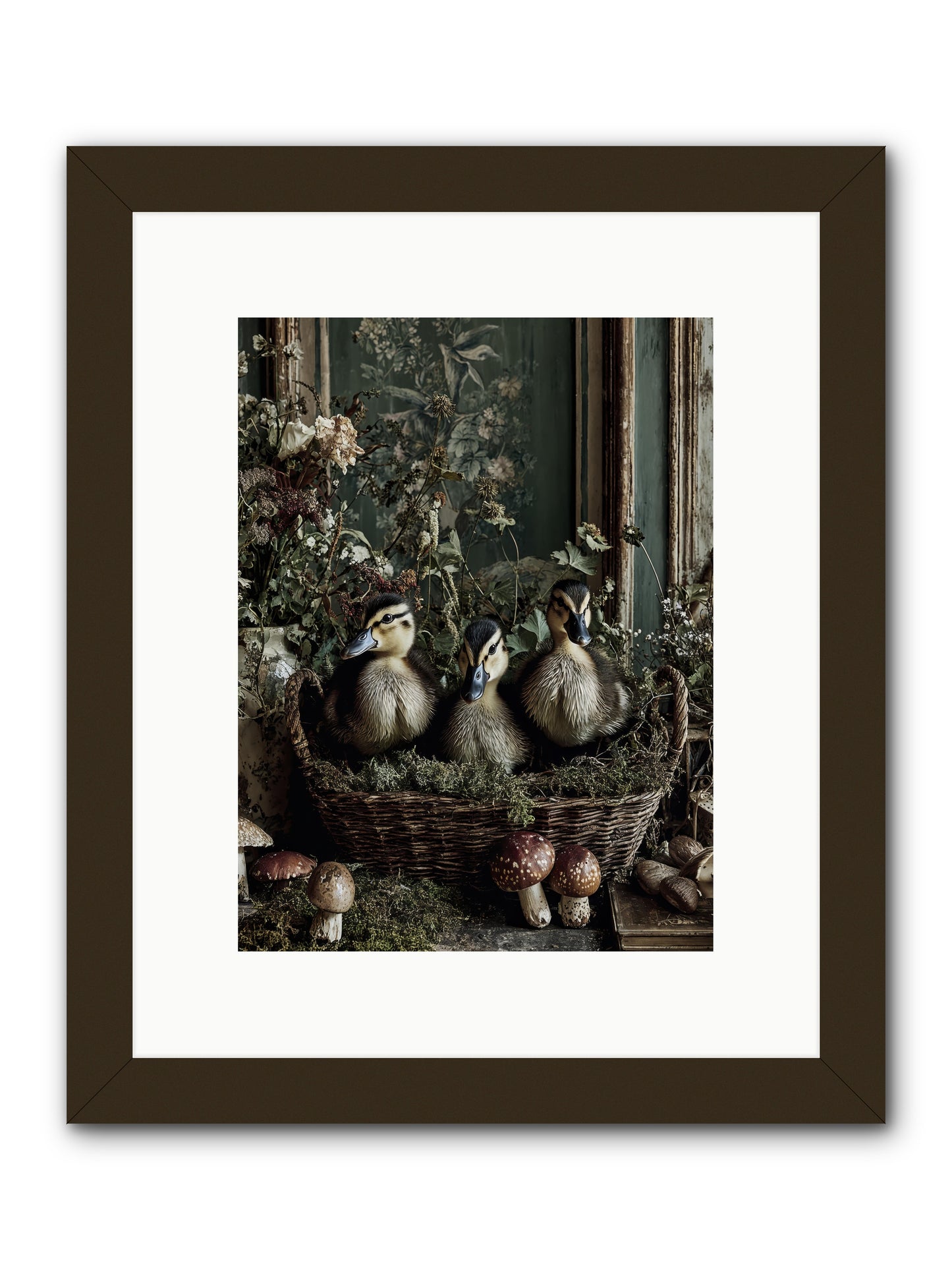 Meadowlands -- Framed Print - Black 9x12