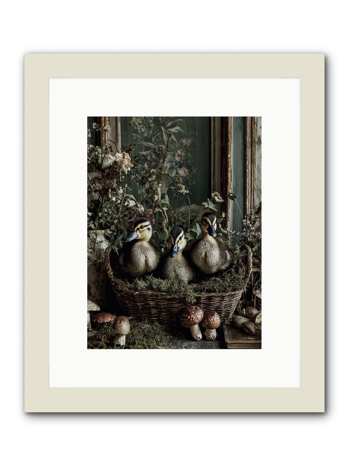 Meadowlands -- Framed Print - White 9x12