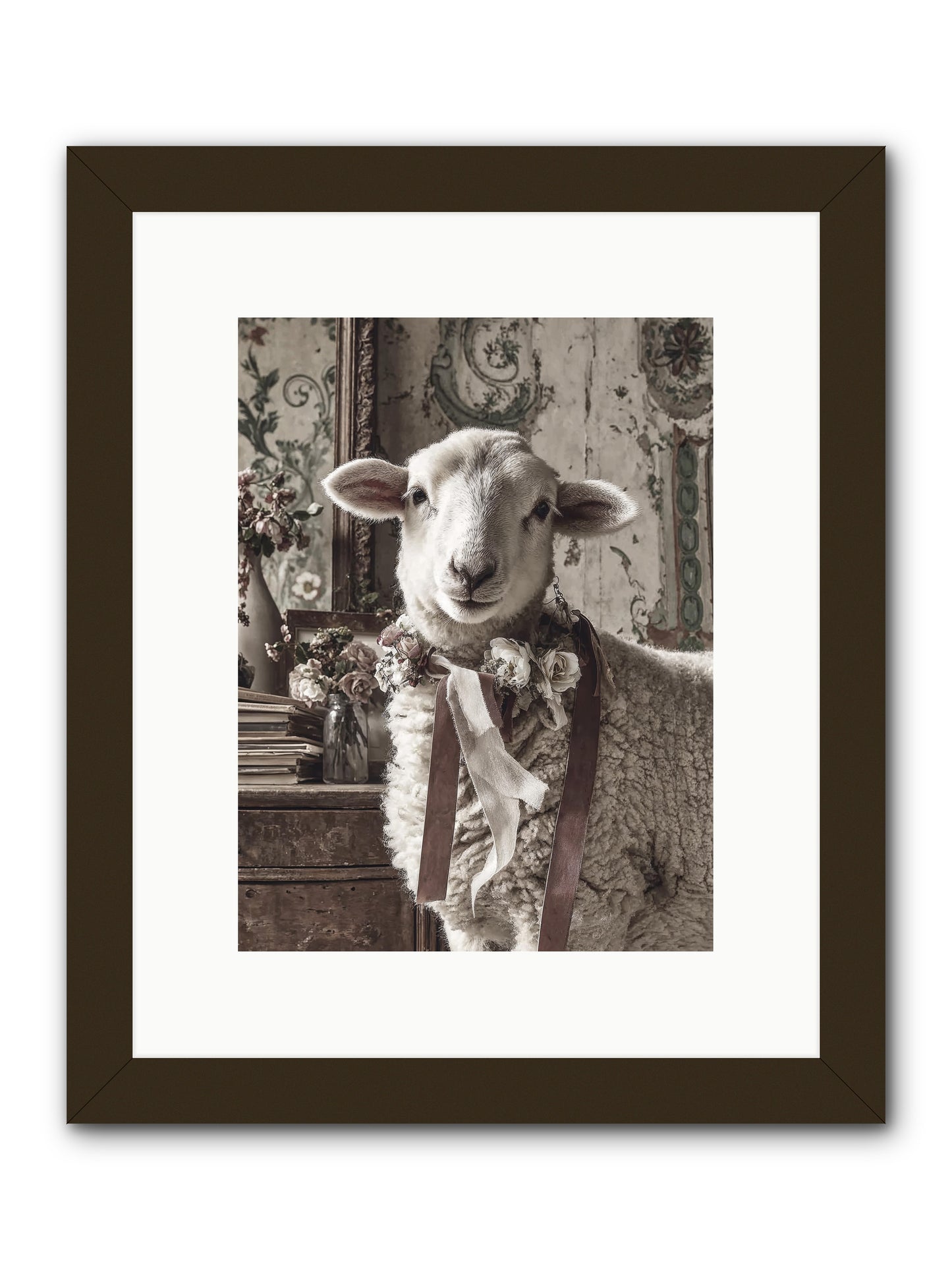 Meadowlark -- Framed Print - Black 9x12