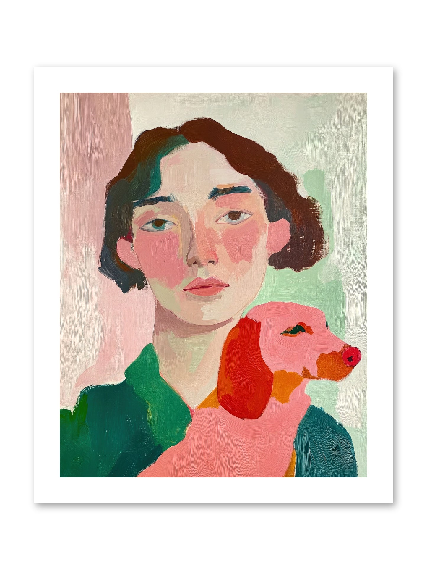 Medici's Love -- Paper Print 12x15