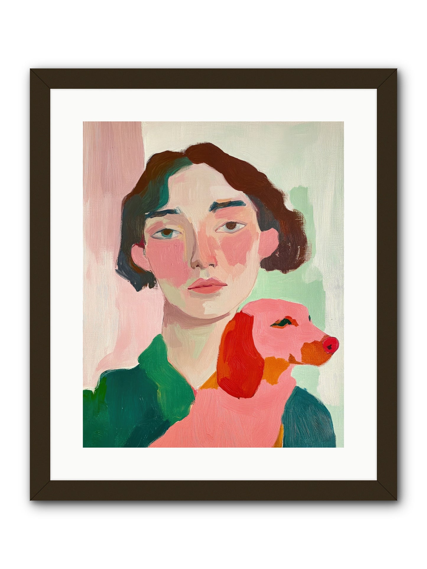 Medici's Love -- Framed Print - Black 16x20