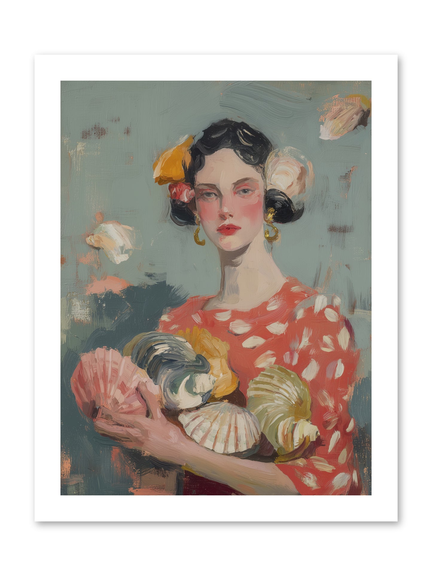 Mediterranean Majesty -- Paper Print 12x16