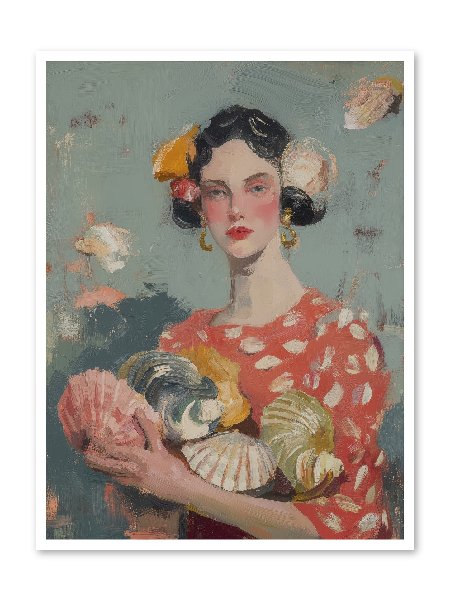 Mediterranean Majesty -- Loose Canvas Print 36x48