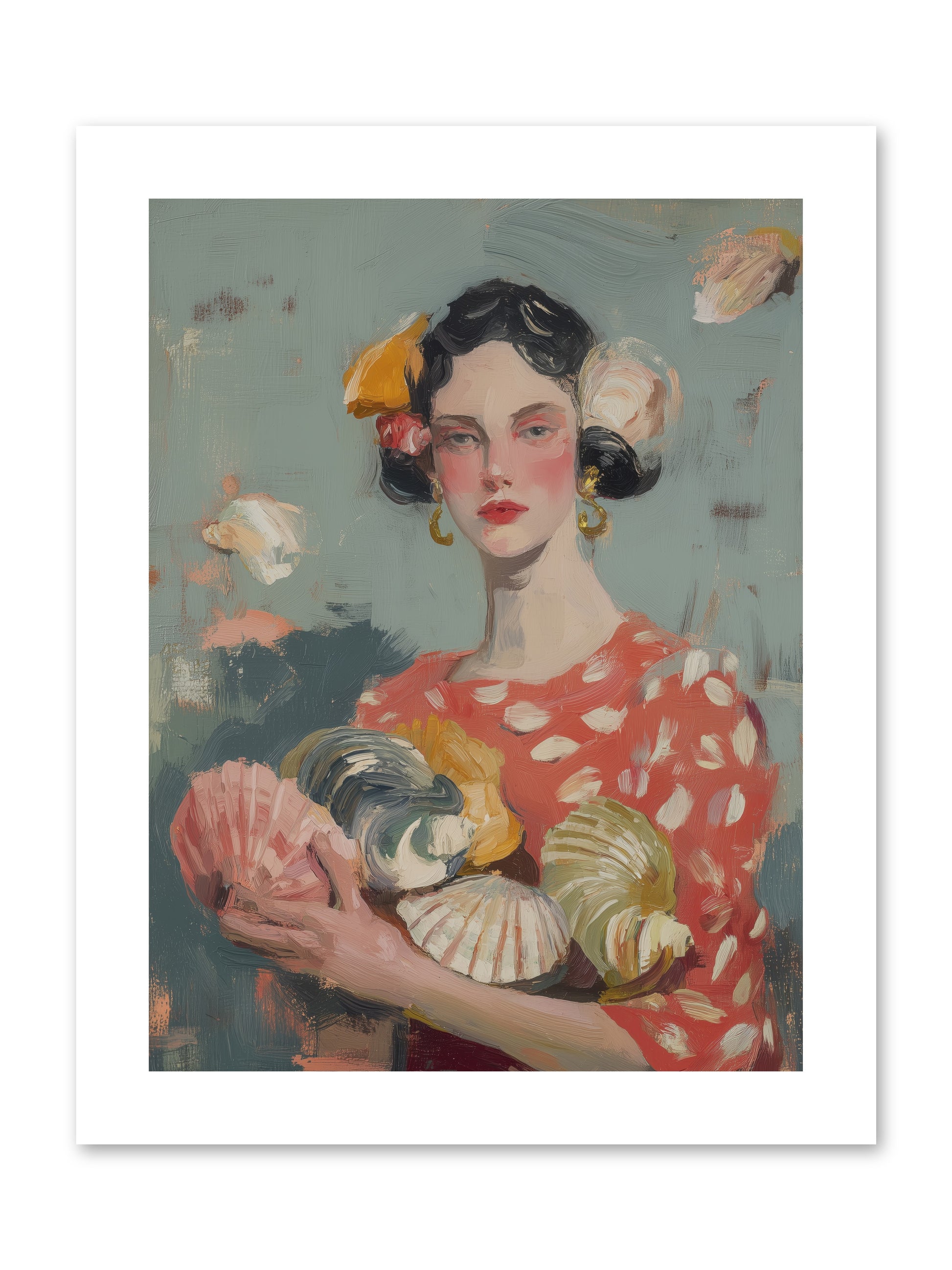 Mediterranean Majesty -- Paper Print 9x12