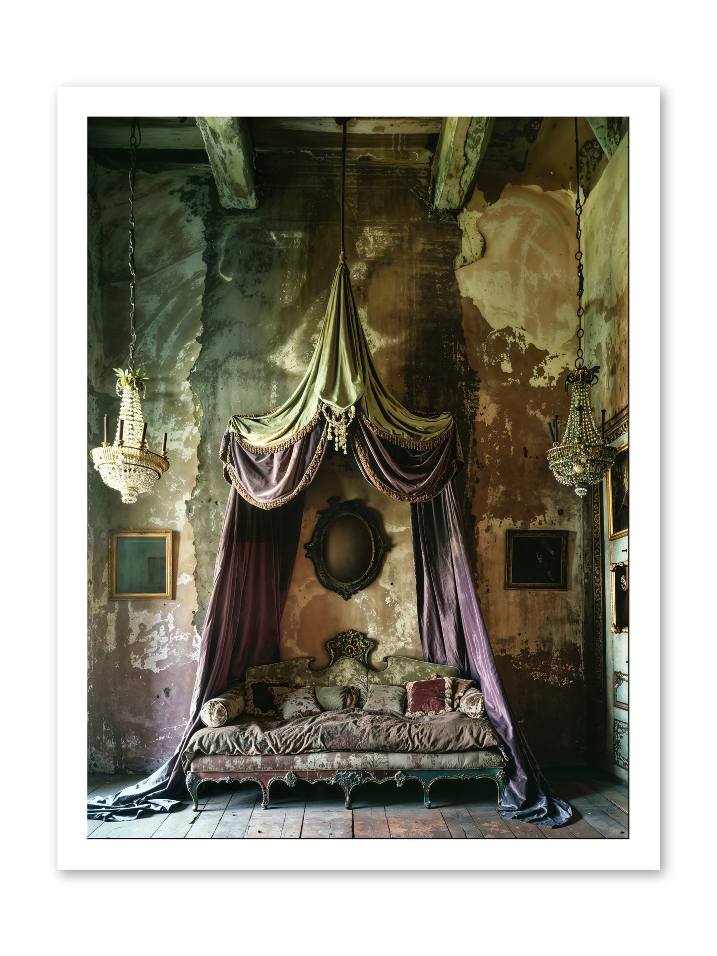 Memoirs Of A Gilded Slumber -- Paper Print 18x24