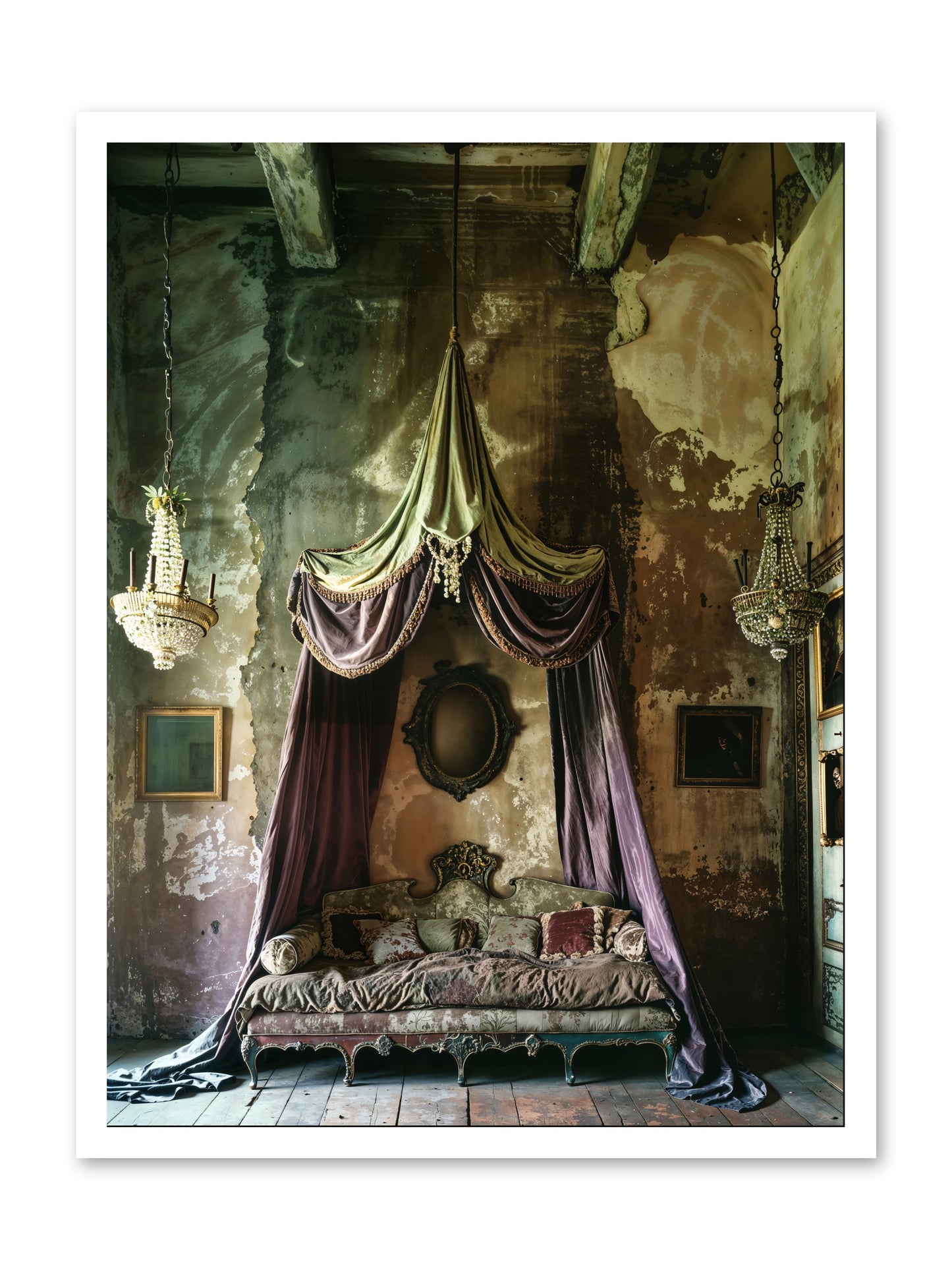 Memoirs Of A Gilded Slumber -- Paper Print 24x32