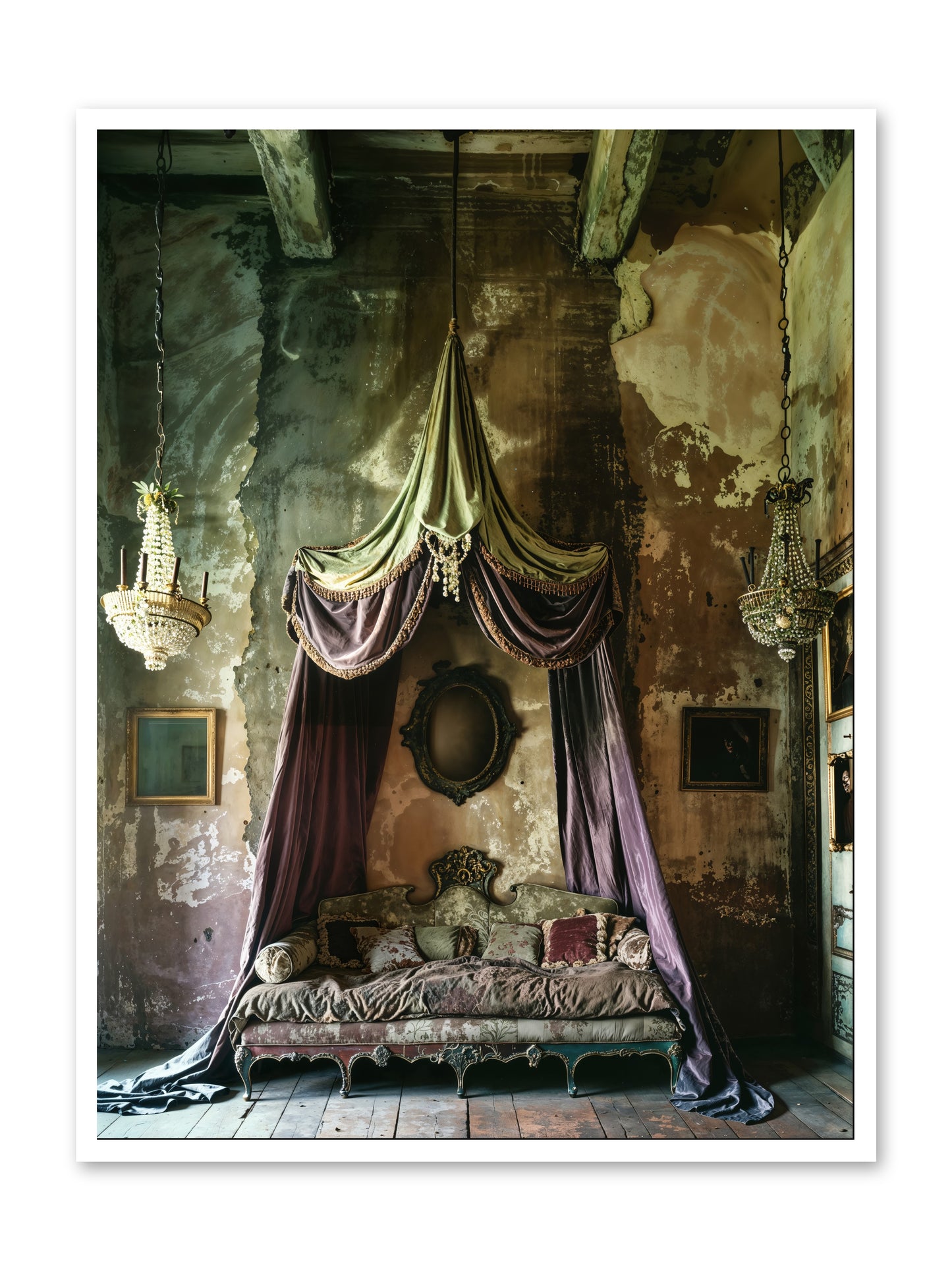 Memoirs Of A Gilded Slumber -- Loose Canvas Print 36x48