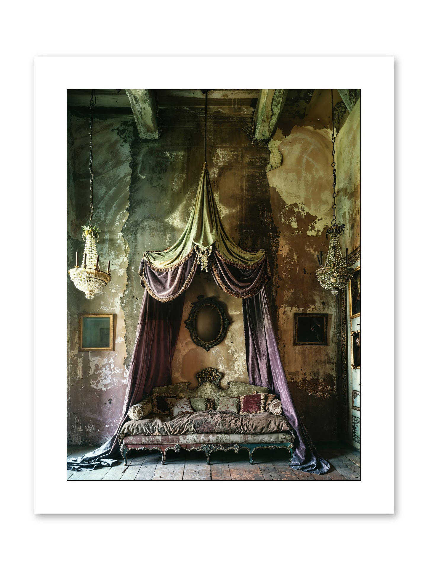 Memoirs Of A Gilded Slumber -- Paper Print 9x12
