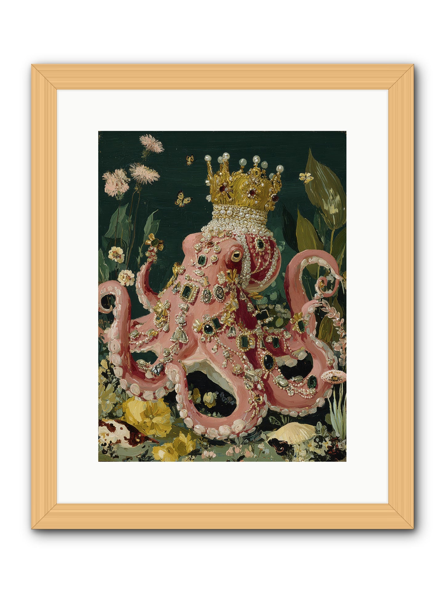 Memories Left to Fade -- Framed Print - Natural 12x16