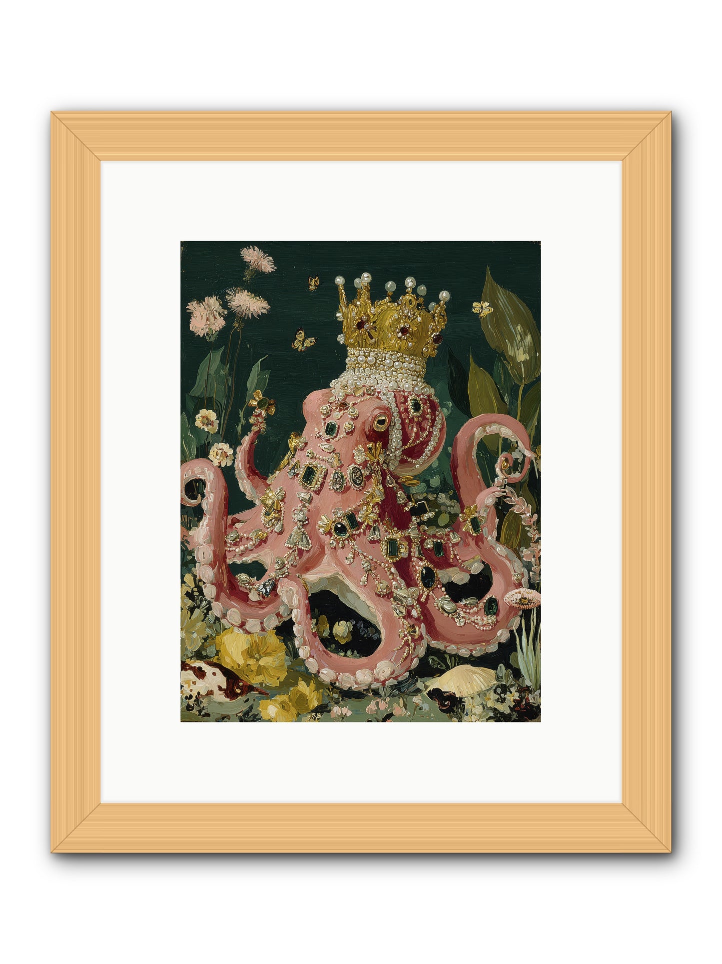 Memories Left to Fade -- Framed Print - Natural 9x12