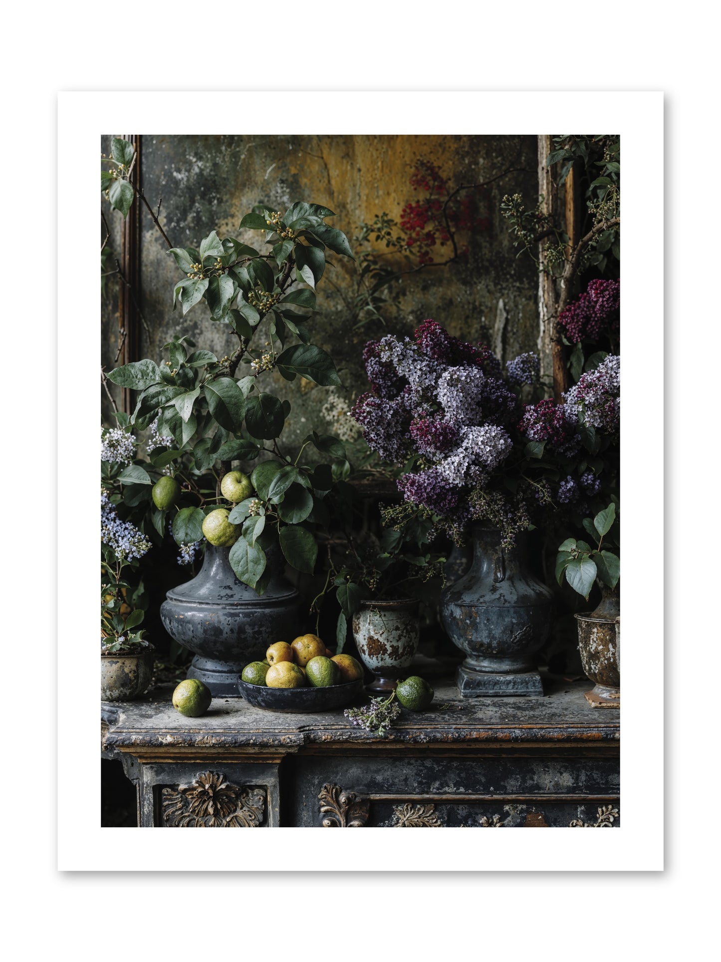 Memory Blooming -- Loose Canvas Print 12x16