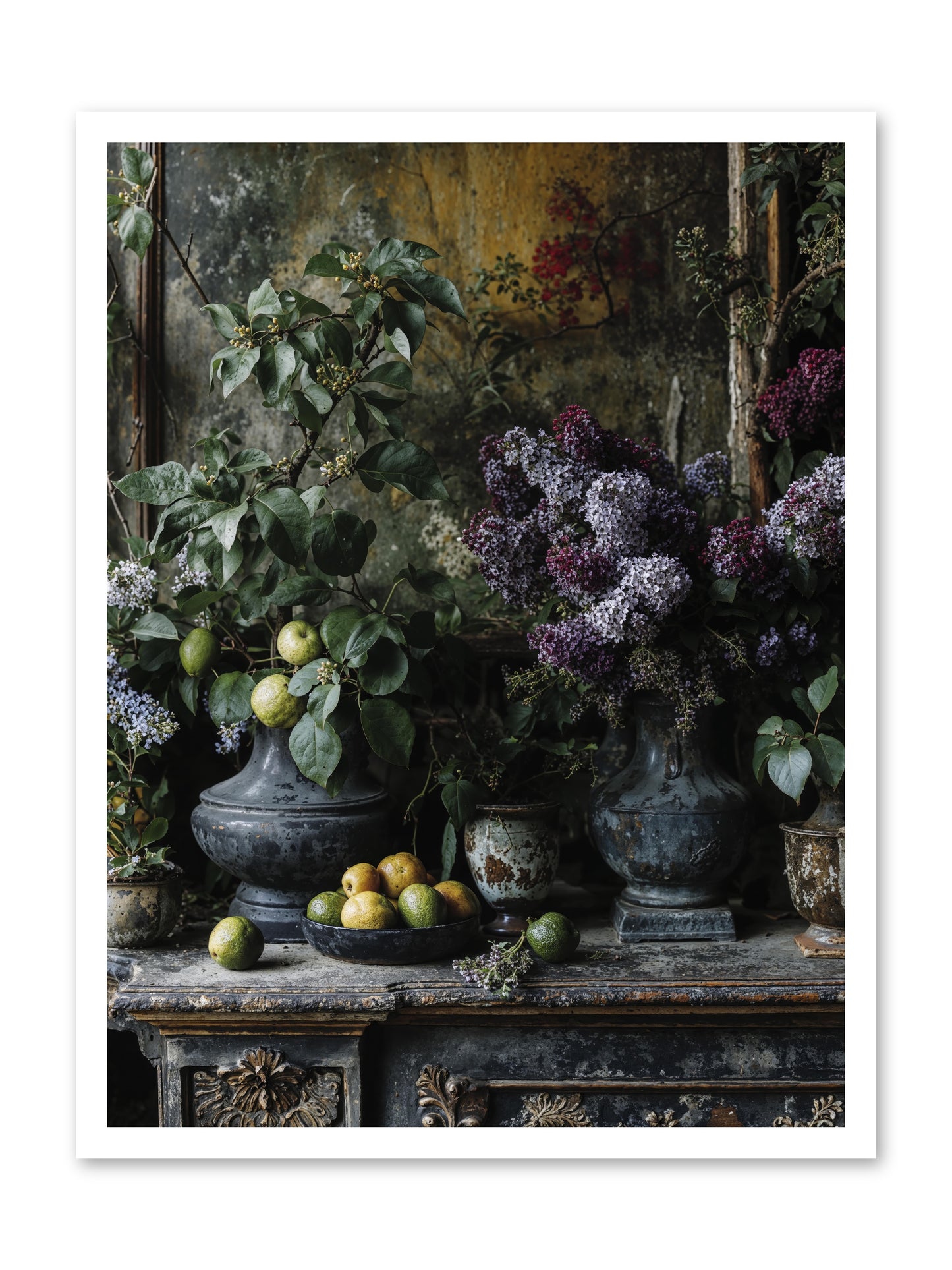 Memory Blooming -- Loose Canvas Print 24x32