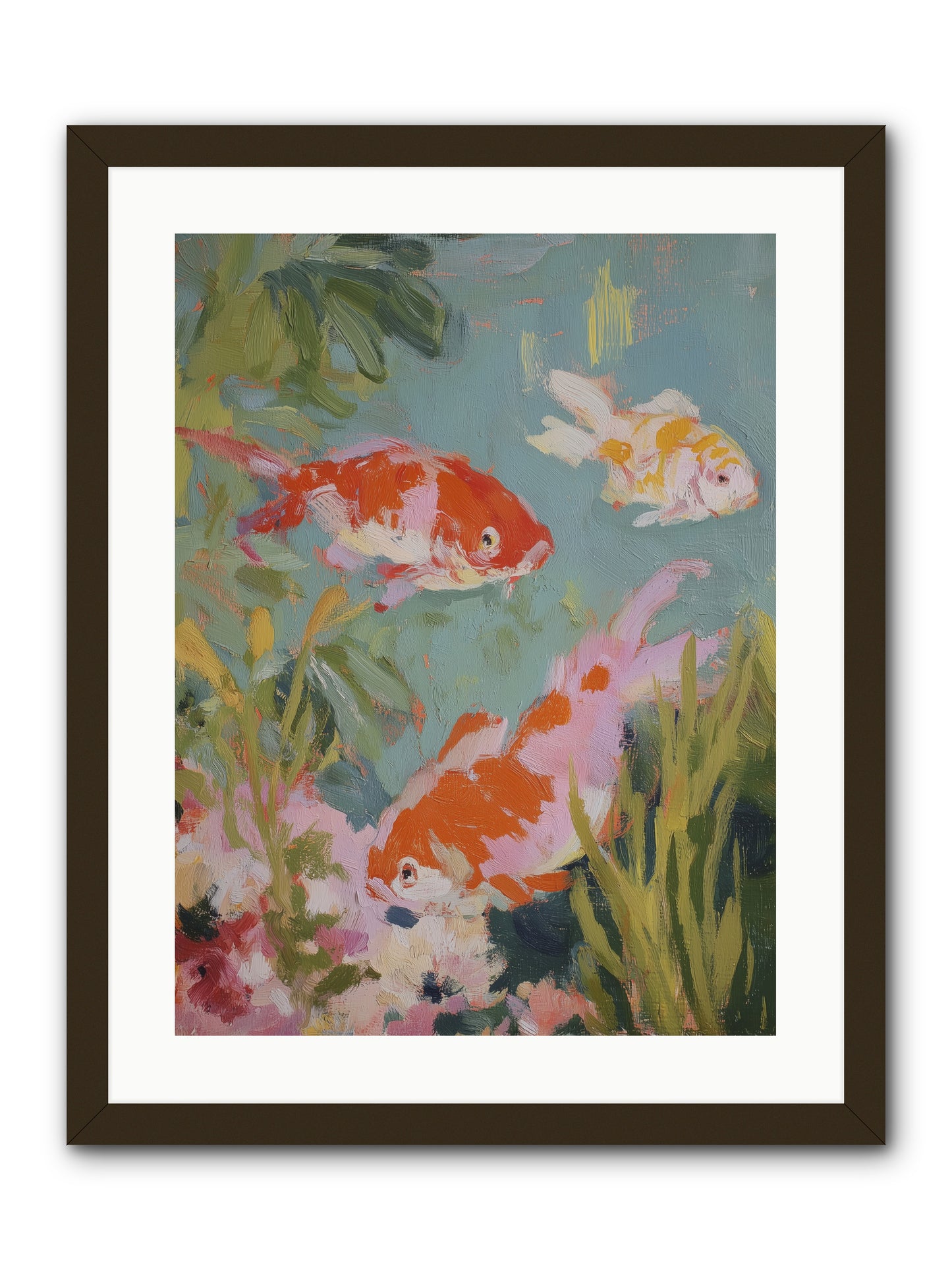 Memory's Seascape -- Framed Print - Black 18x24