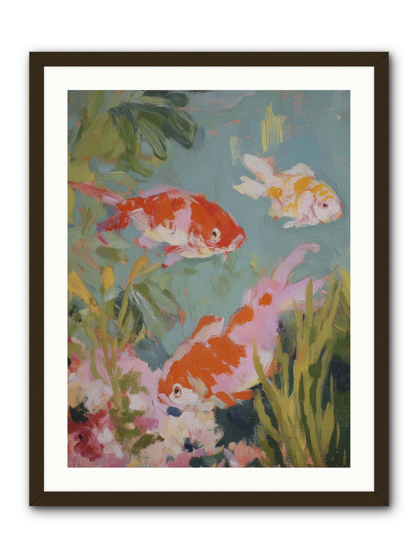Memory's Seascape -- Framed Print - Black 24x32