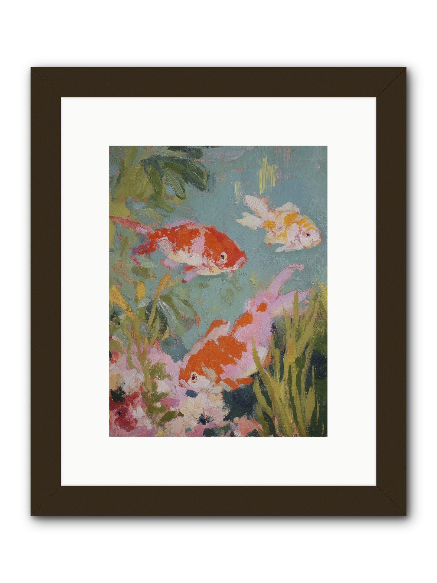 Memory's Seascape -- Framed Print - Black 9x12