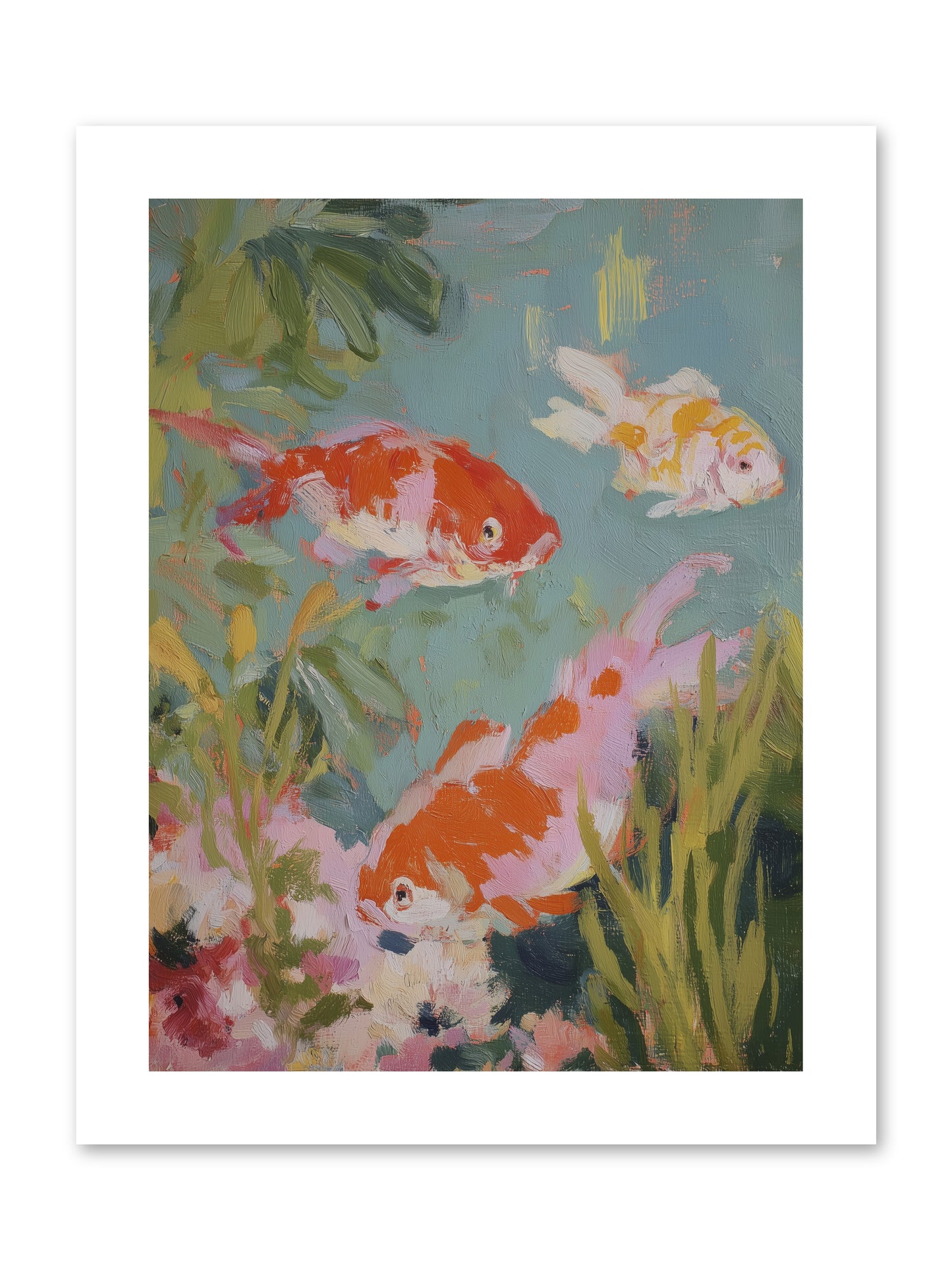 Memory's Seascape -- Loose Canvas Print 9x12