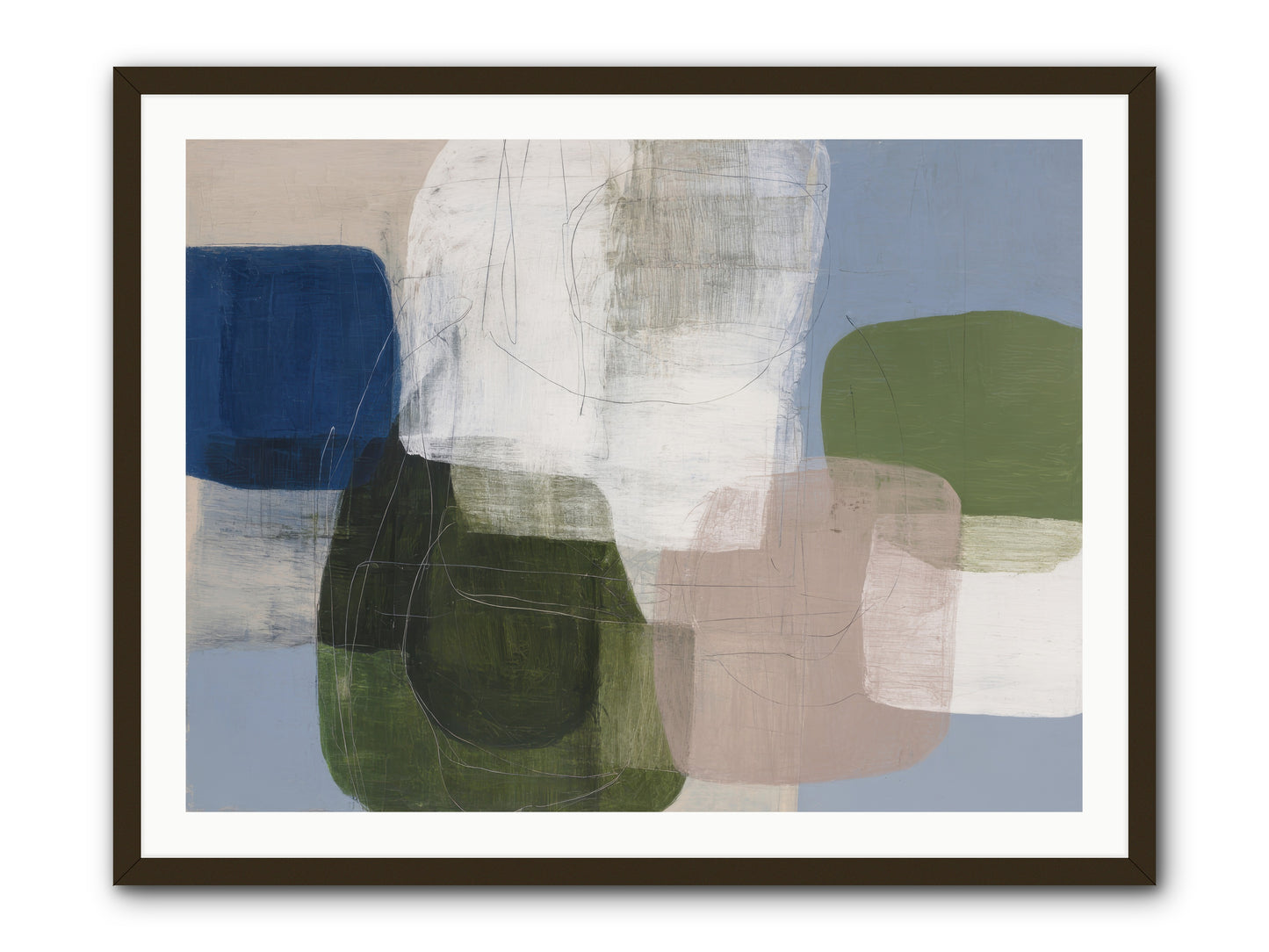 Meridian -- Framed Print - Black 40x30