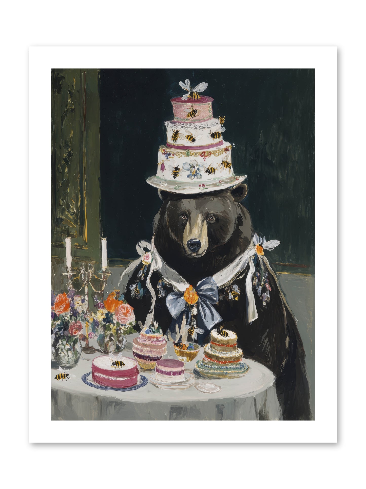 Meringue Wishes No.2 -- Loose Canvas Print 12x16