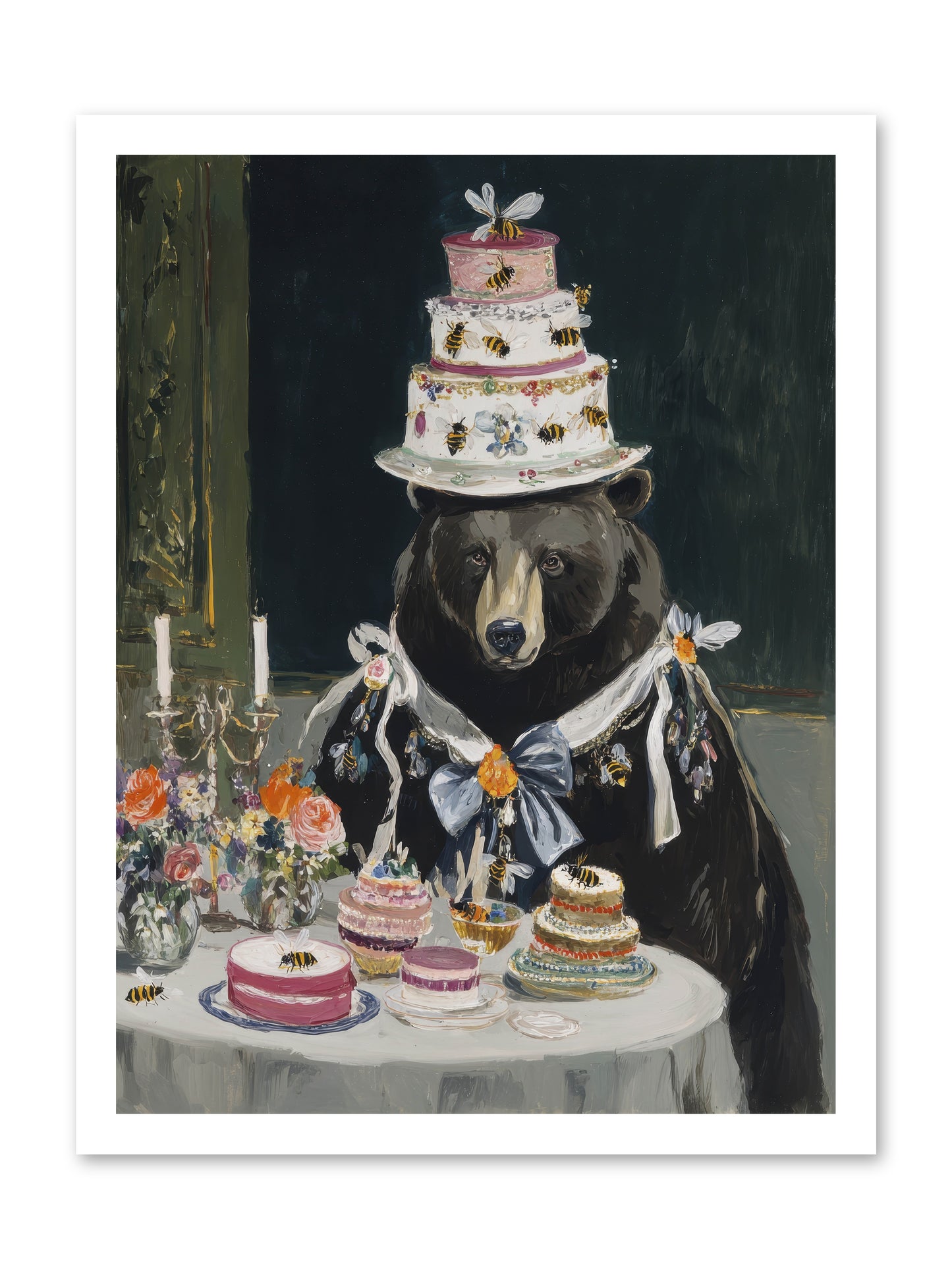 Meringue Wishes No.2 -- Loose Canvas Print 18x24