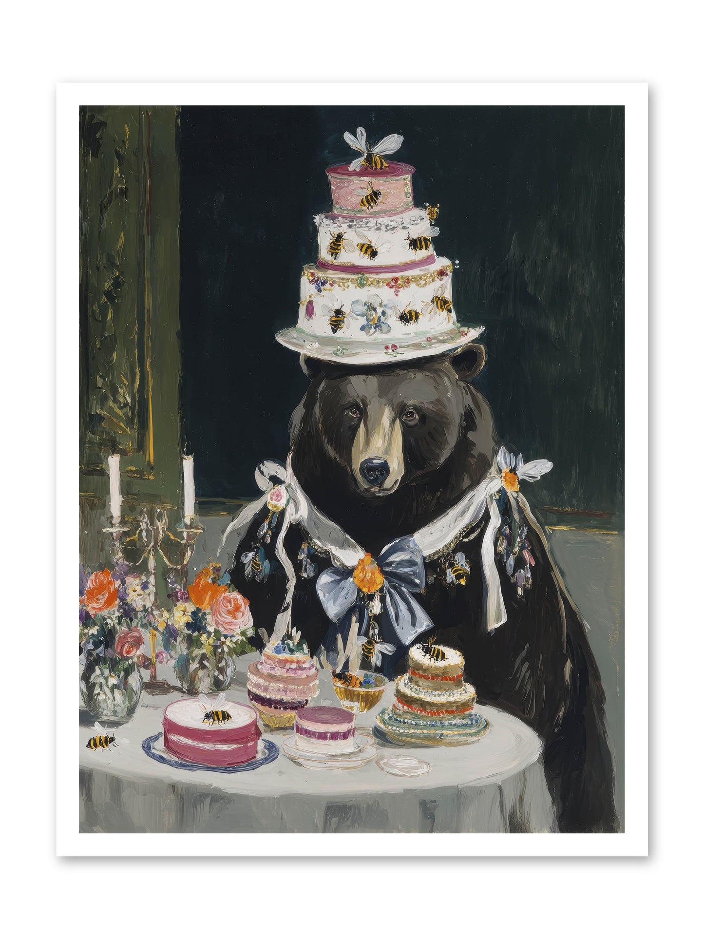 Meringue Wishes No.2 -- Loose Canvas Print 24x32