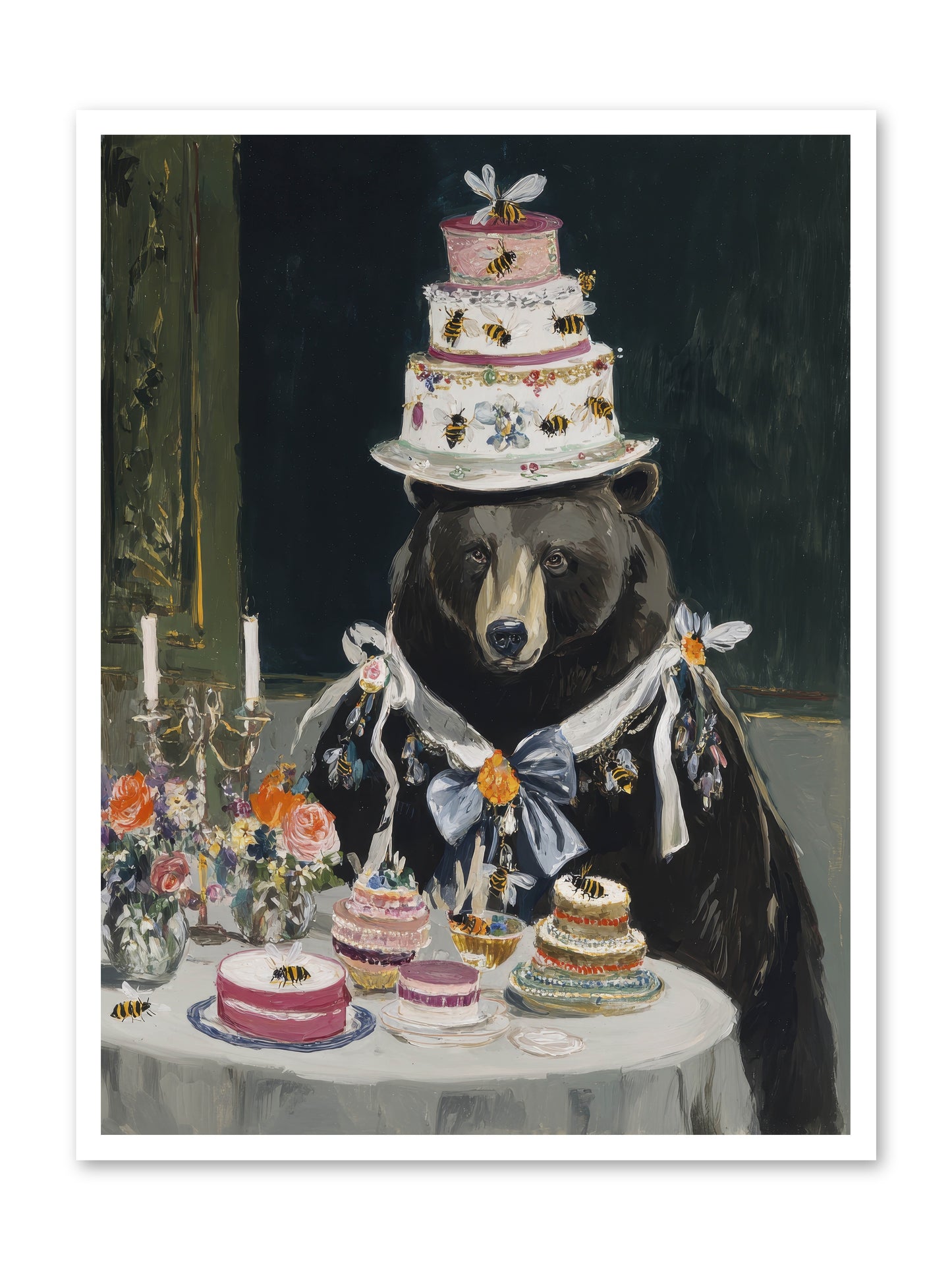 Meringue Wishes No.2 -- Loose Canvas Print 30x40