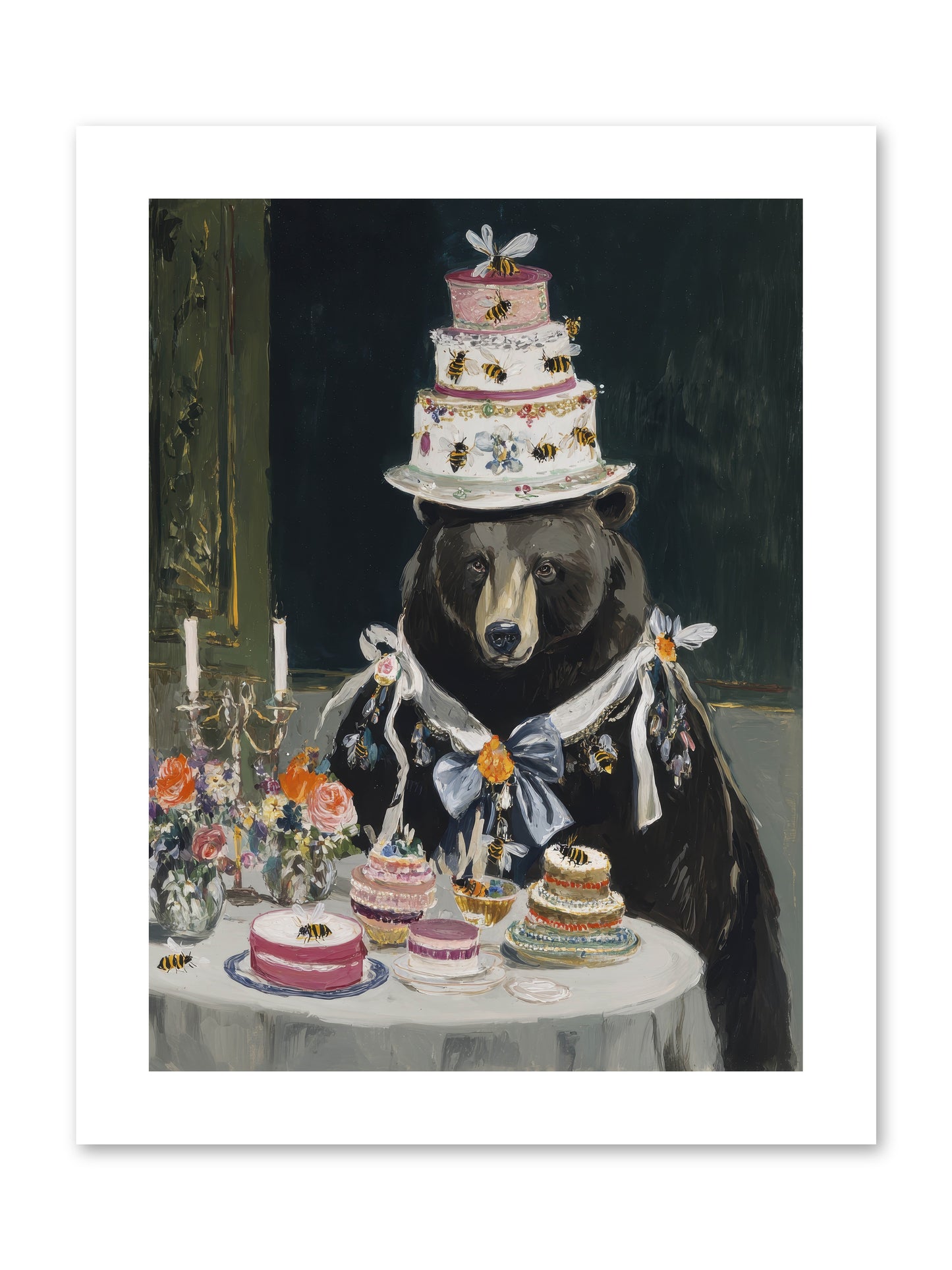 Meringue Wishes No.2 -- Paper Print 9x12