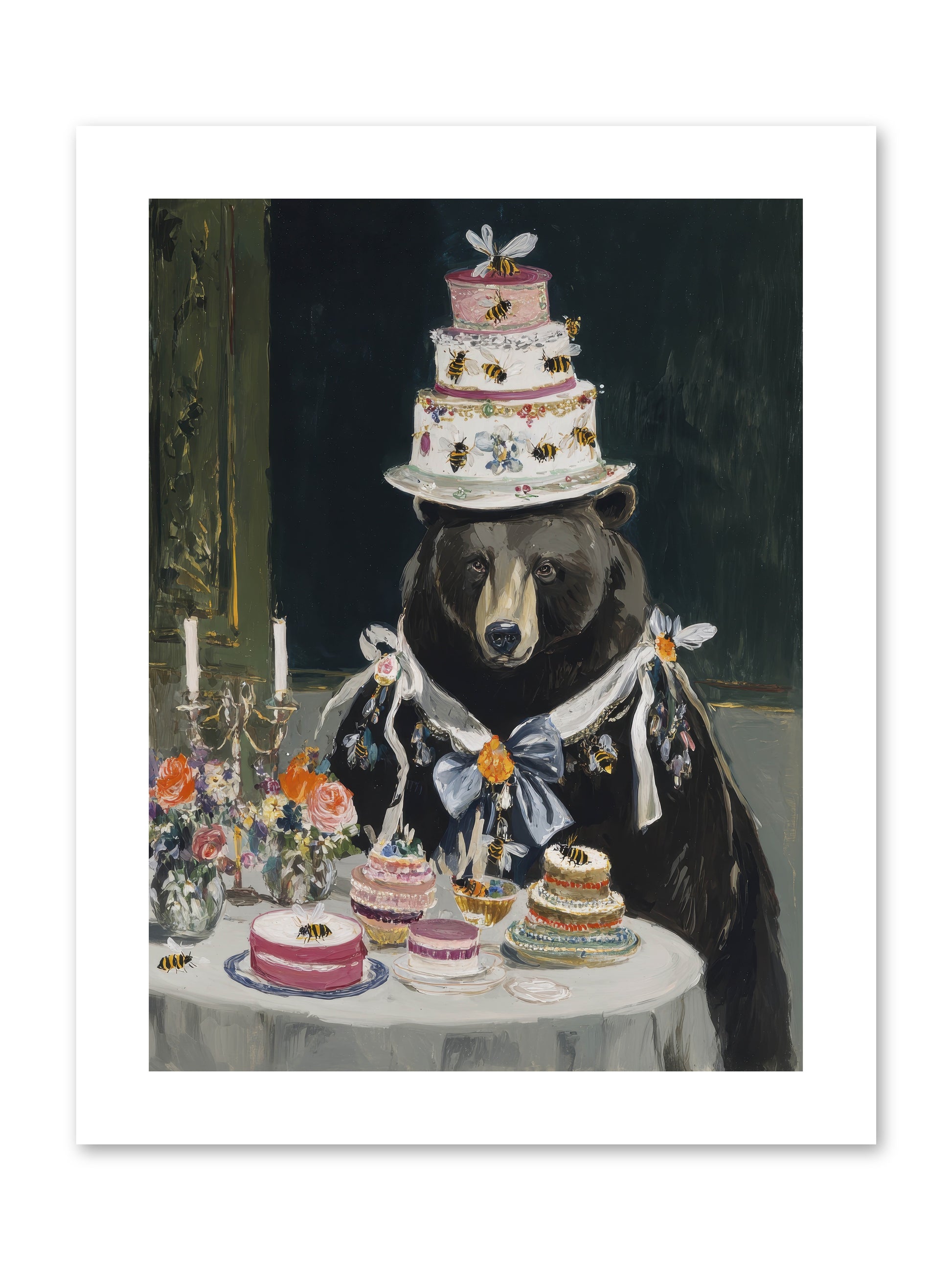 Meringue Wishes No.2 -- Paper Print 9x12
