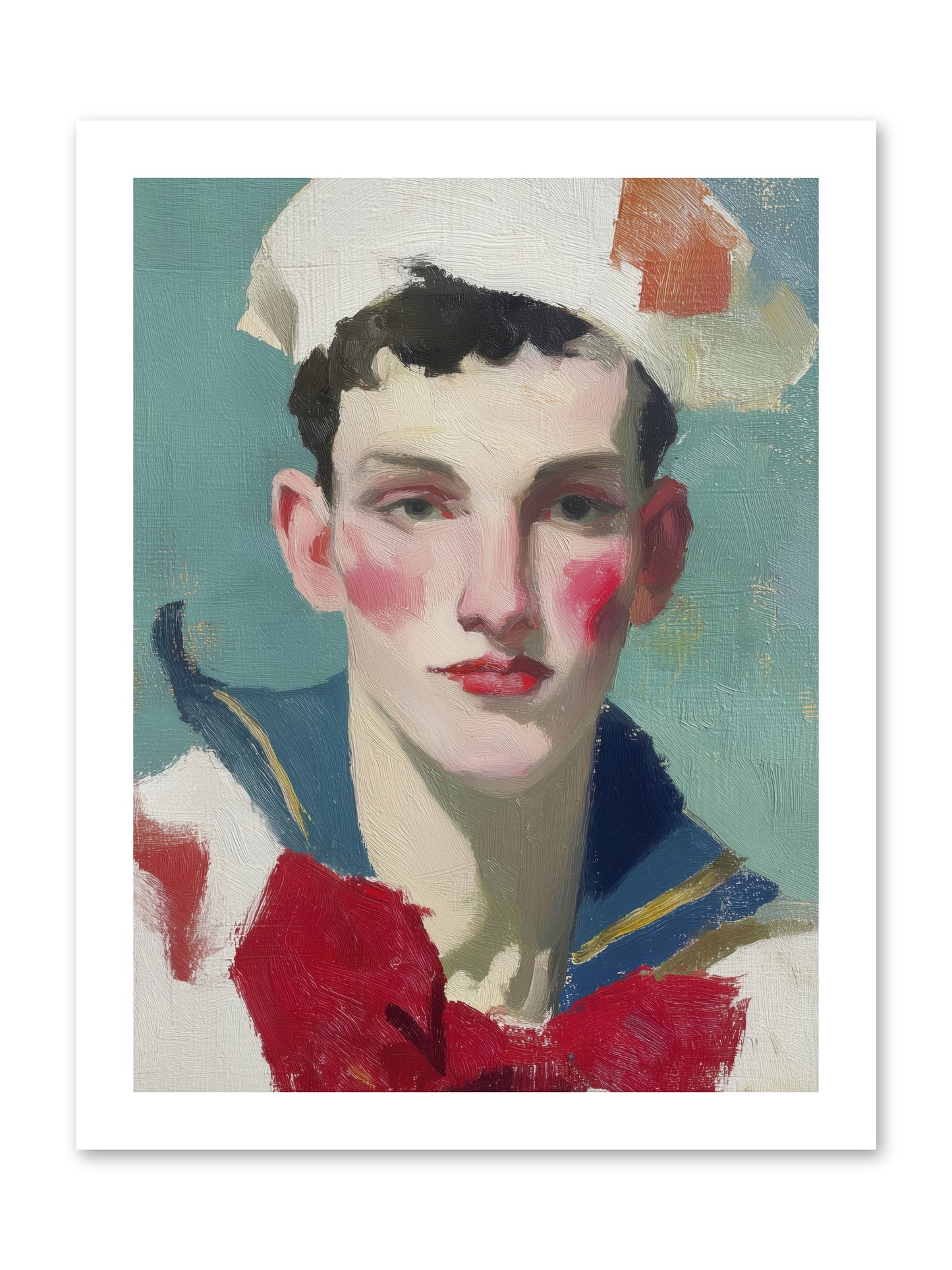 Mermaid's Son  -- Loose Canvas Print 12x16