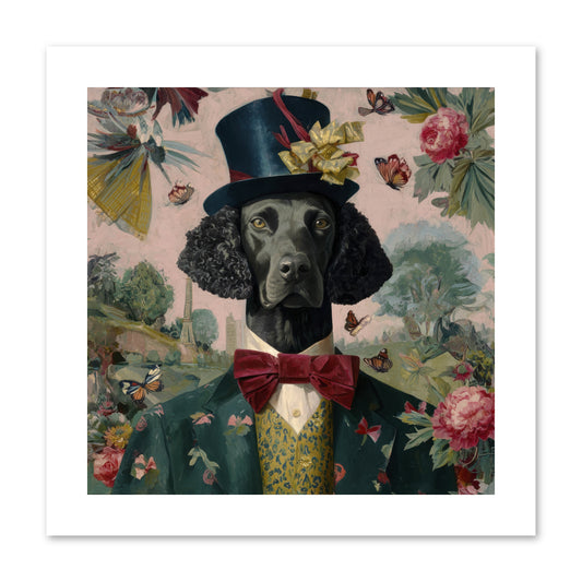 Merriment’s Echo -- Paper Print 10x10