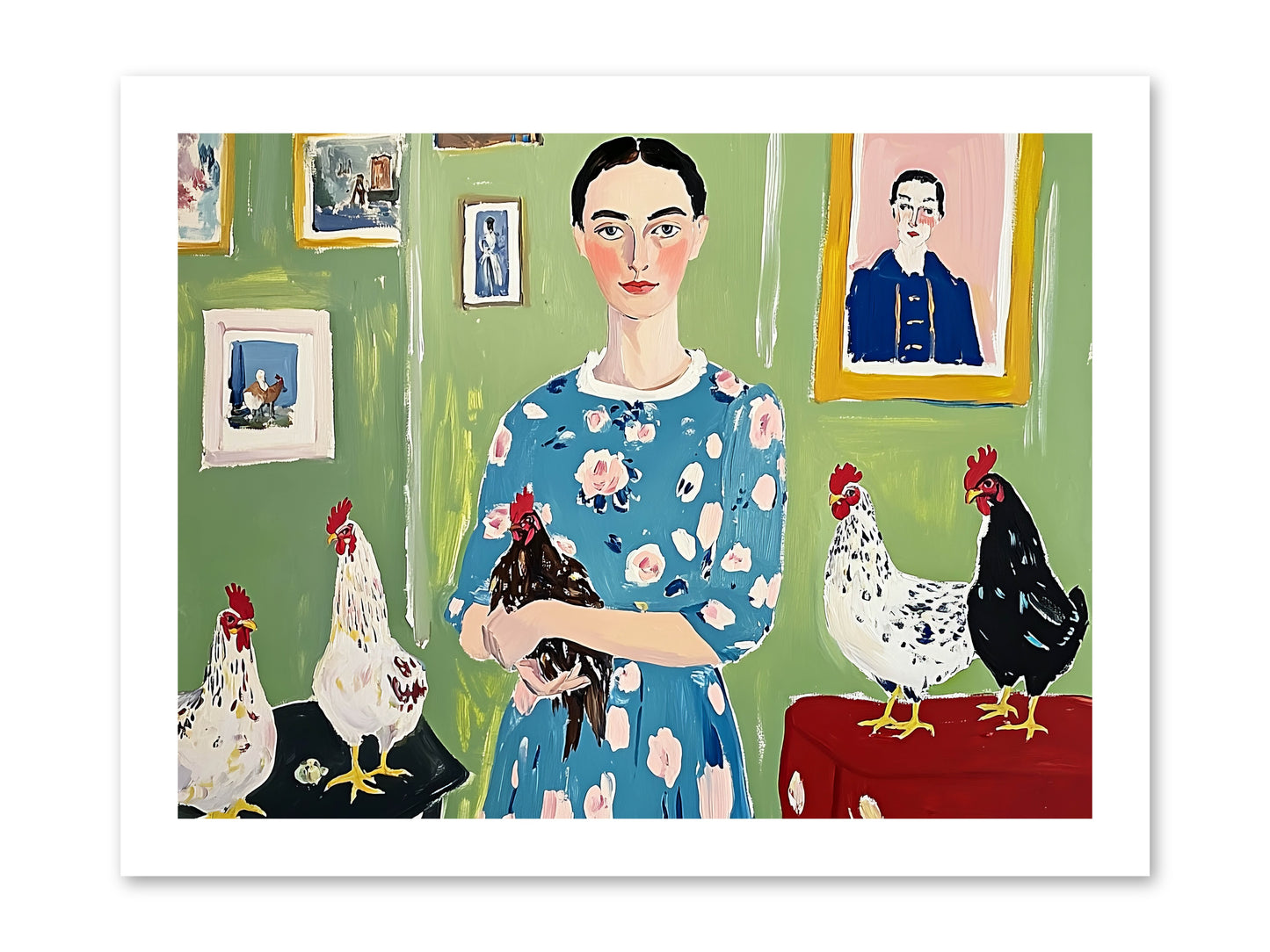 Merry Cricket -- Loose Canvas Print 16x12