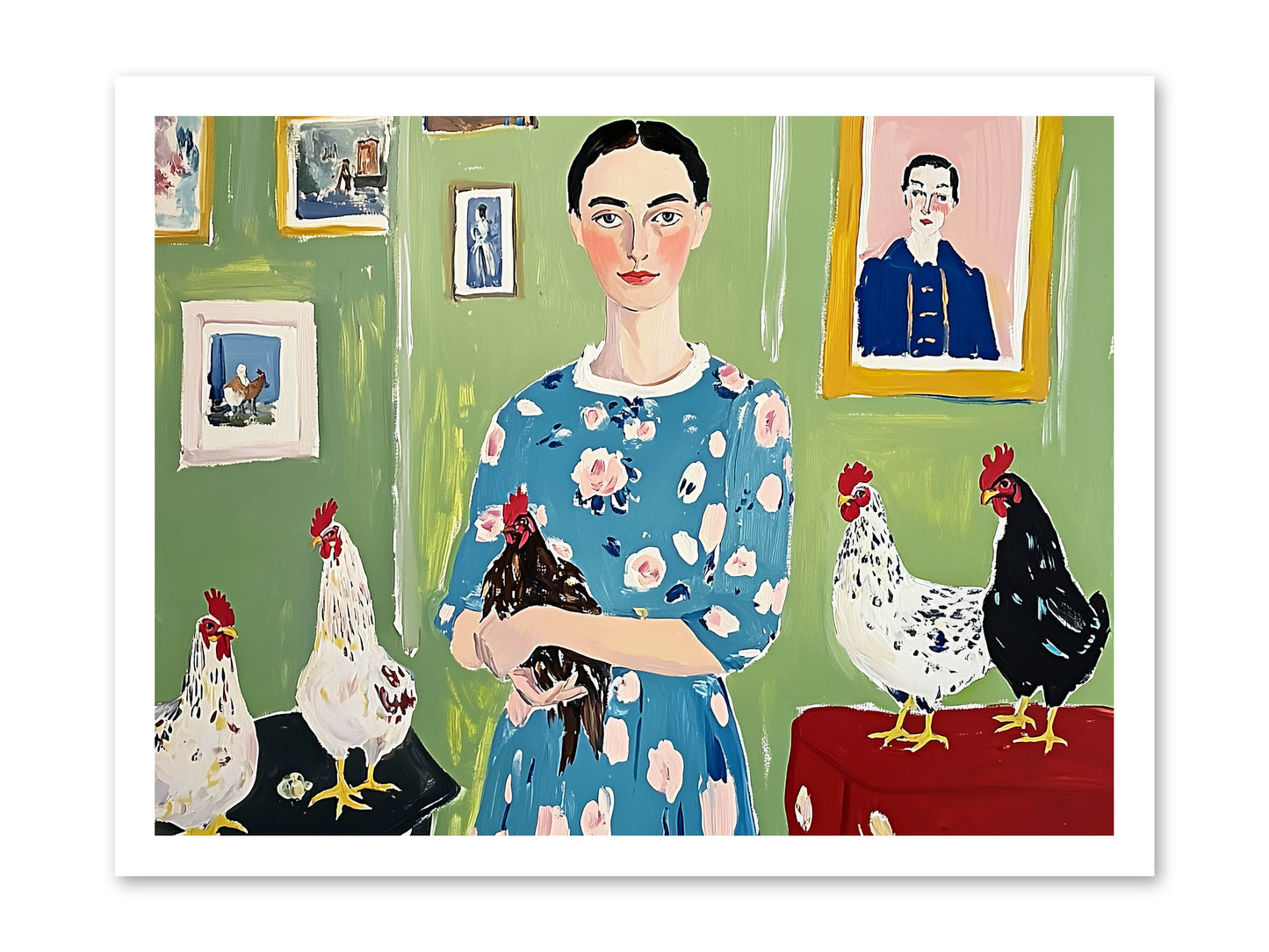 Merry Cricket -- Loose Canvas Print 24x18