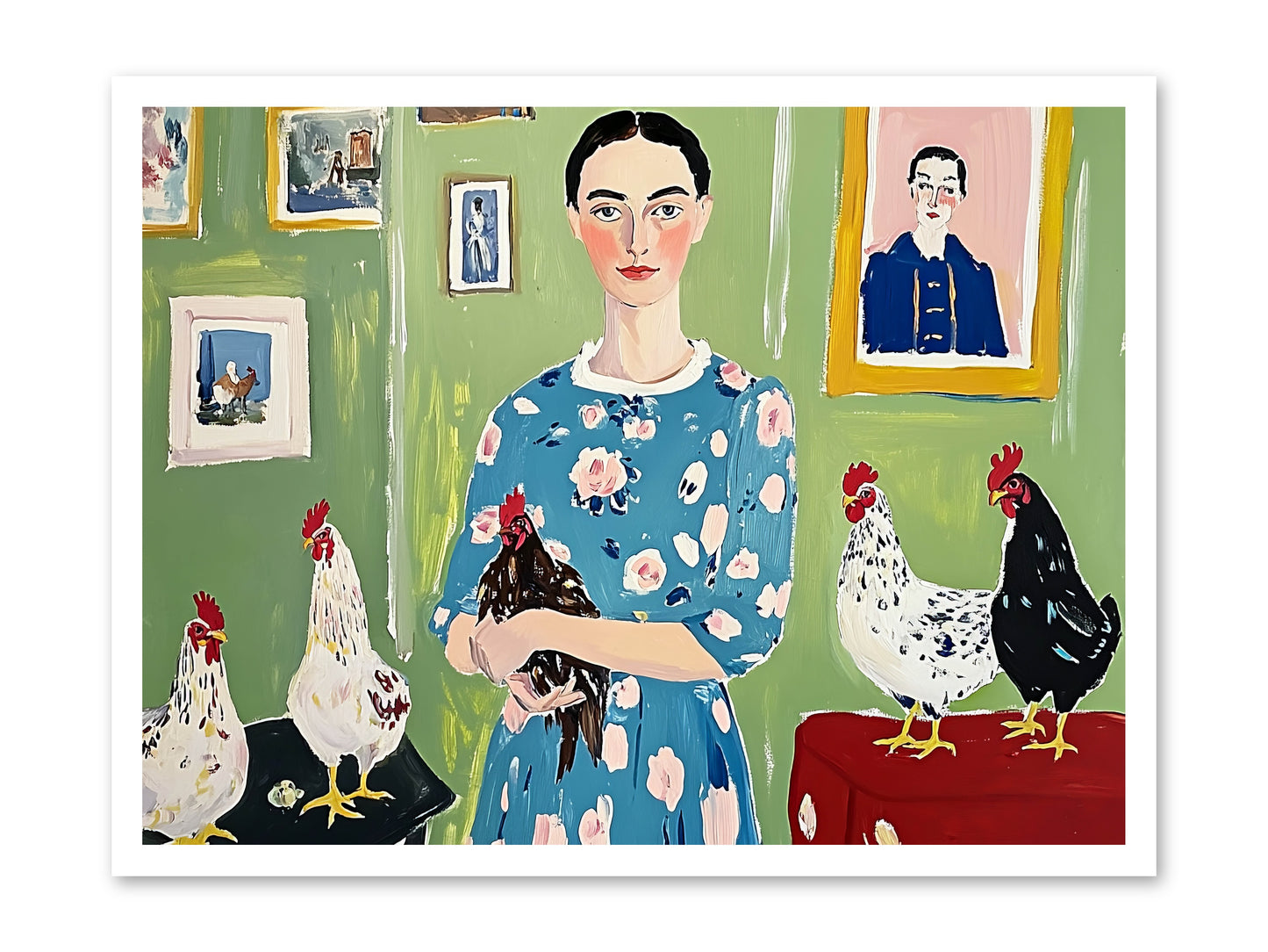 Merry Cricket -- Loose Canvas Print 32x24