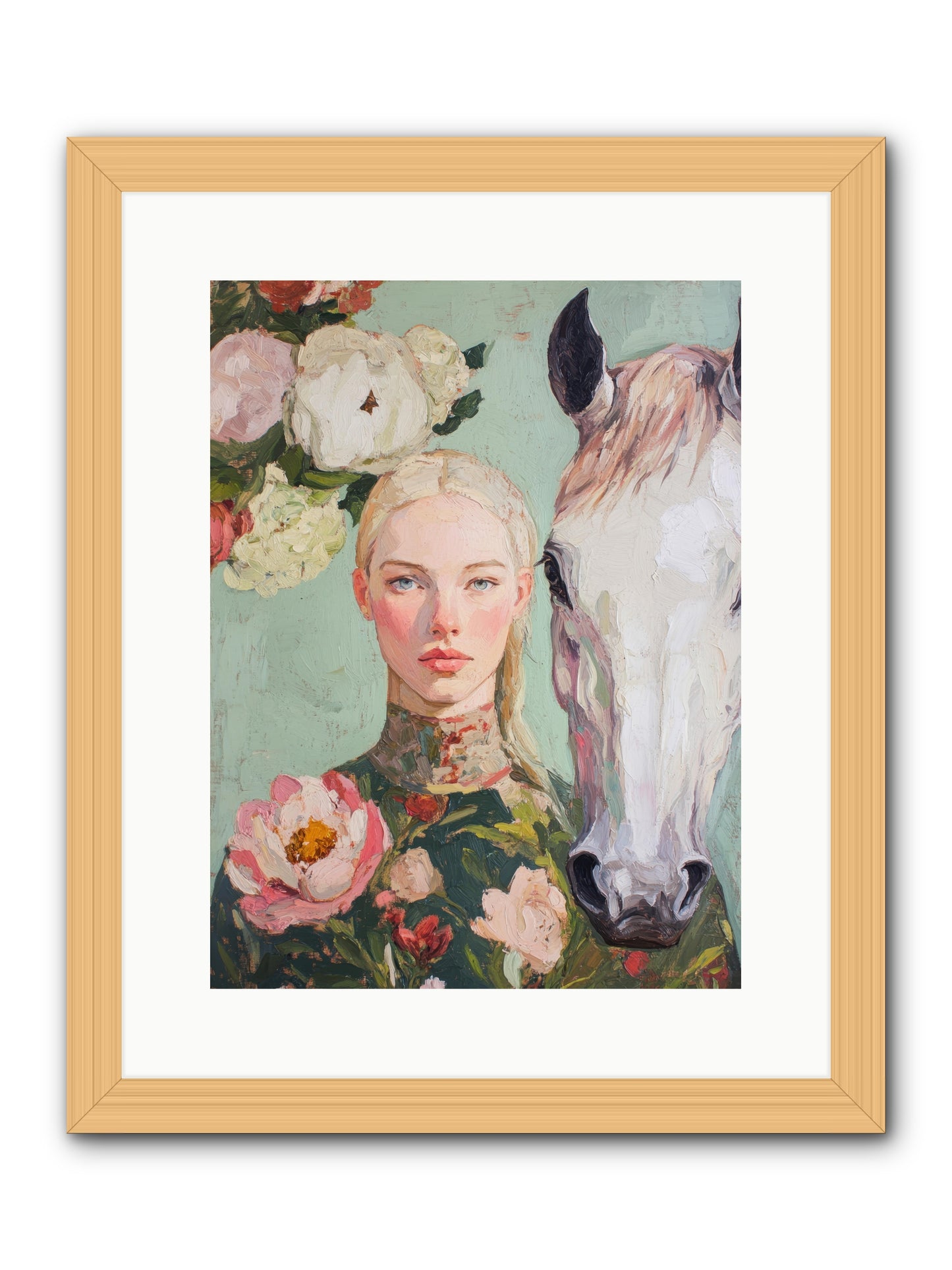 Mesa Enchantment -- Framed Print - Natural 12x16