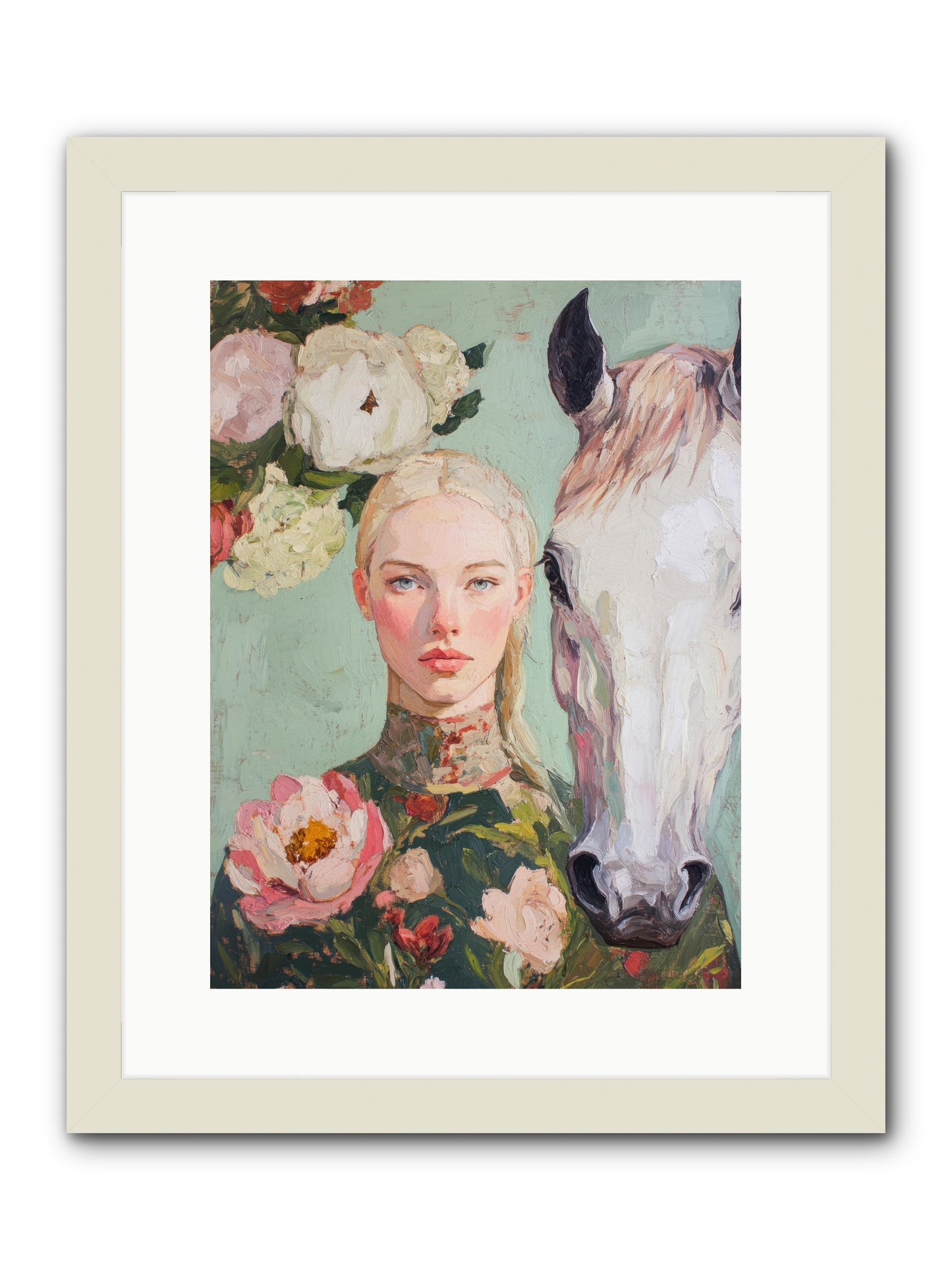 Mesa Enchantment -- Framed Print - White 12x16