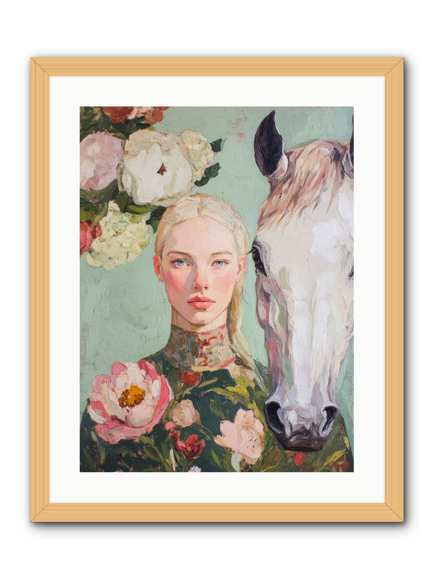 Mesa Enchantment -- Framed Print - Natural 18x24