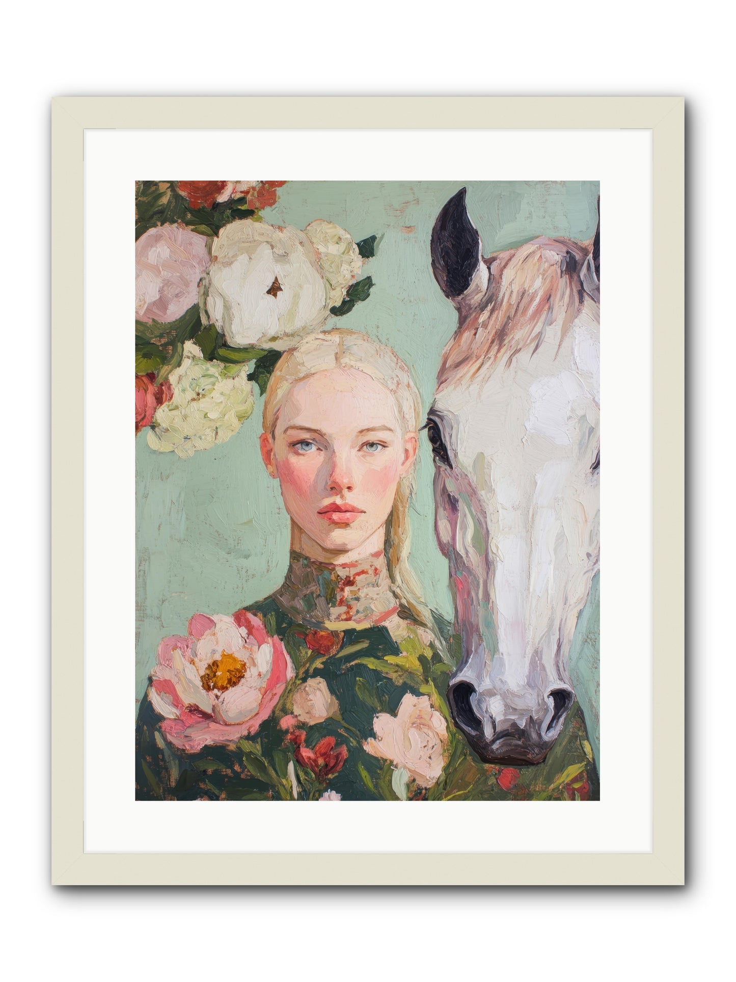 Mesa Enchantment -- Framed Print - White 18x24