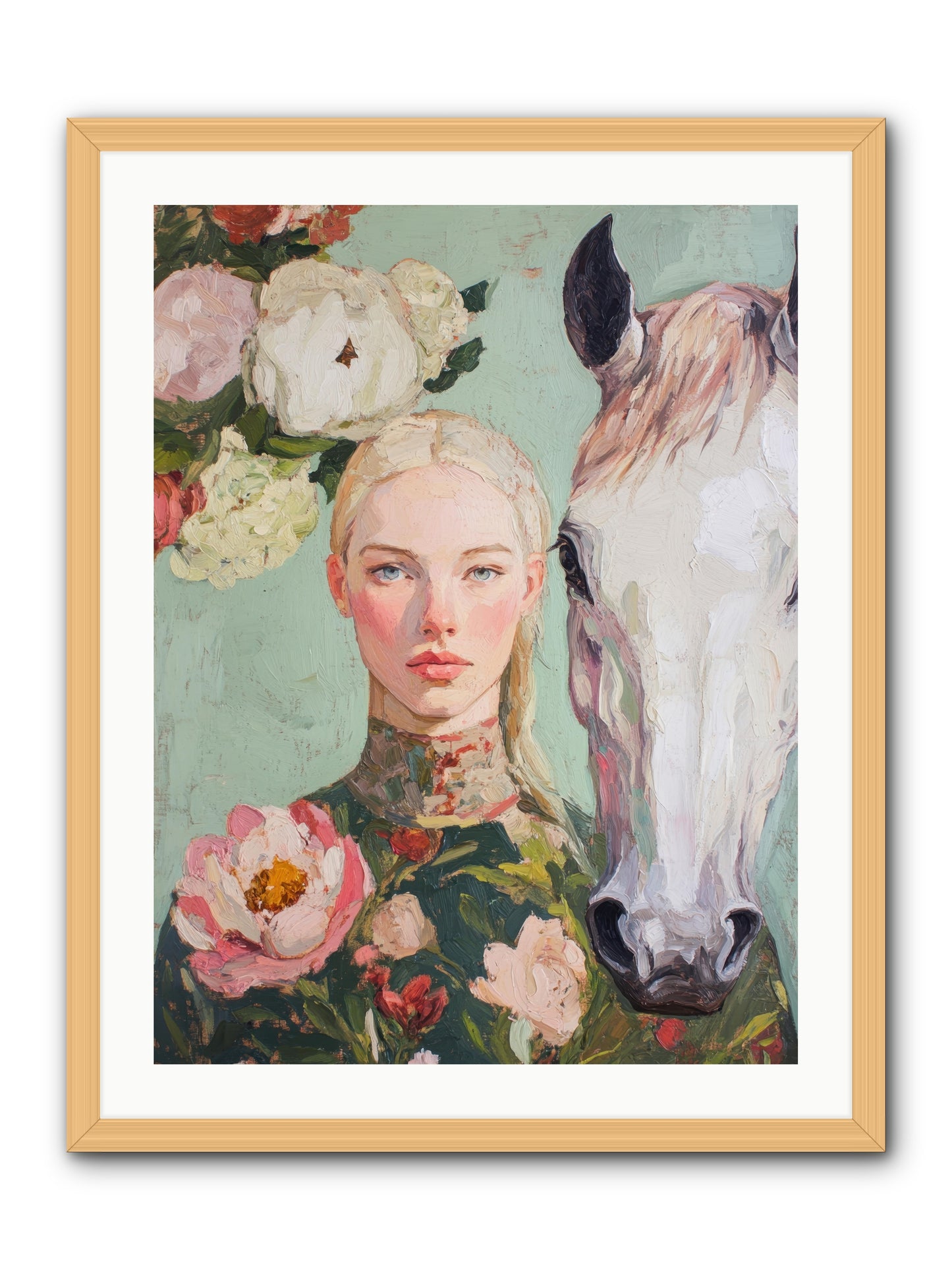 Mesa Enchantment -- Framed Print - Natural 24x32