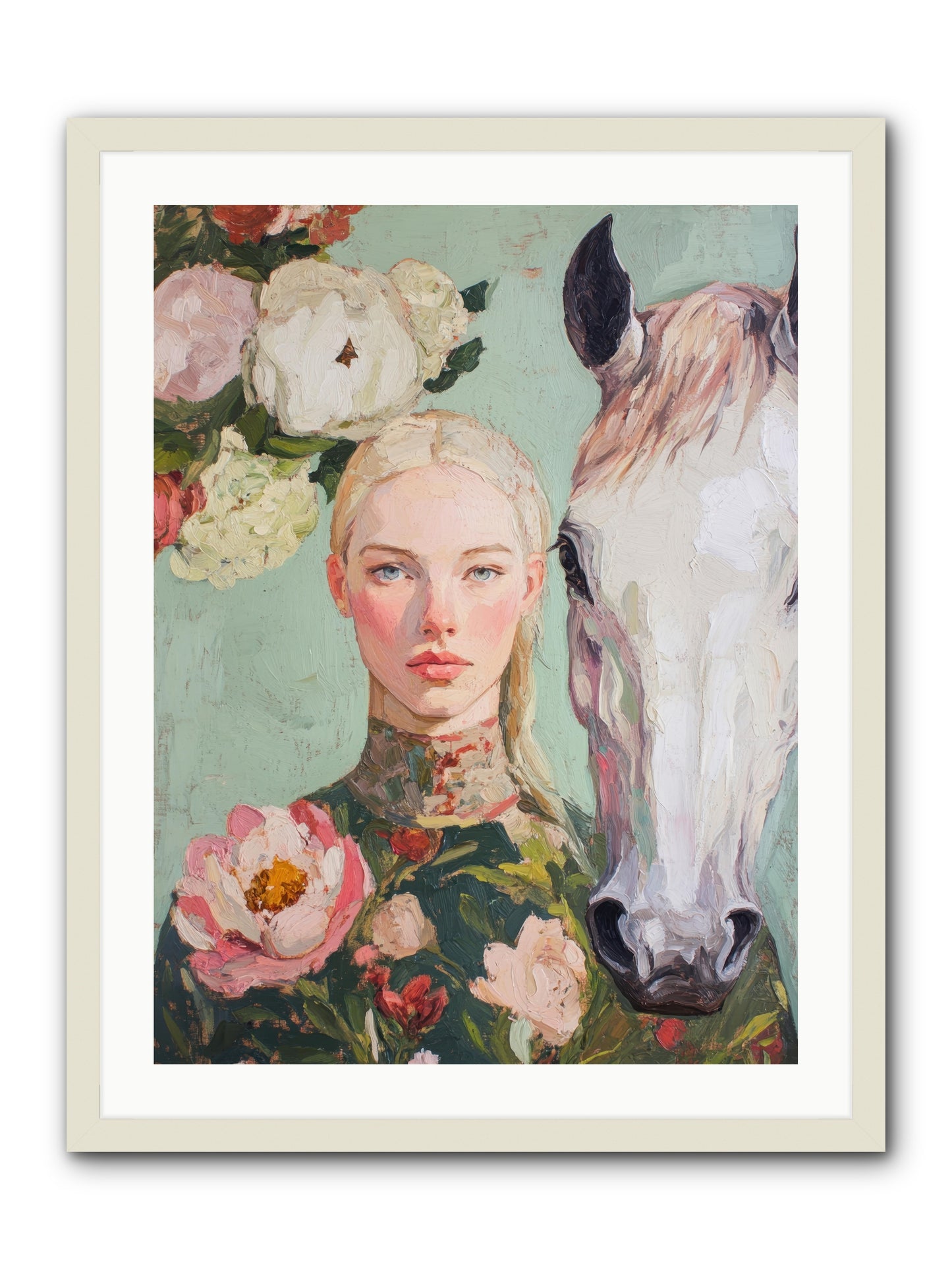 Mesa Enchantment -- Framed Print - White 24x32