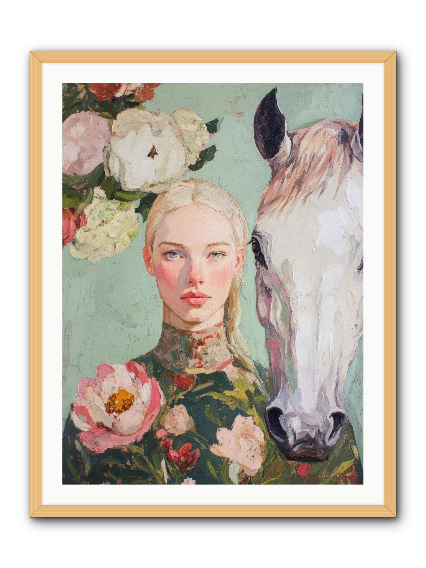 Mesa Enchantment -- Framed Print - Natural 30x40