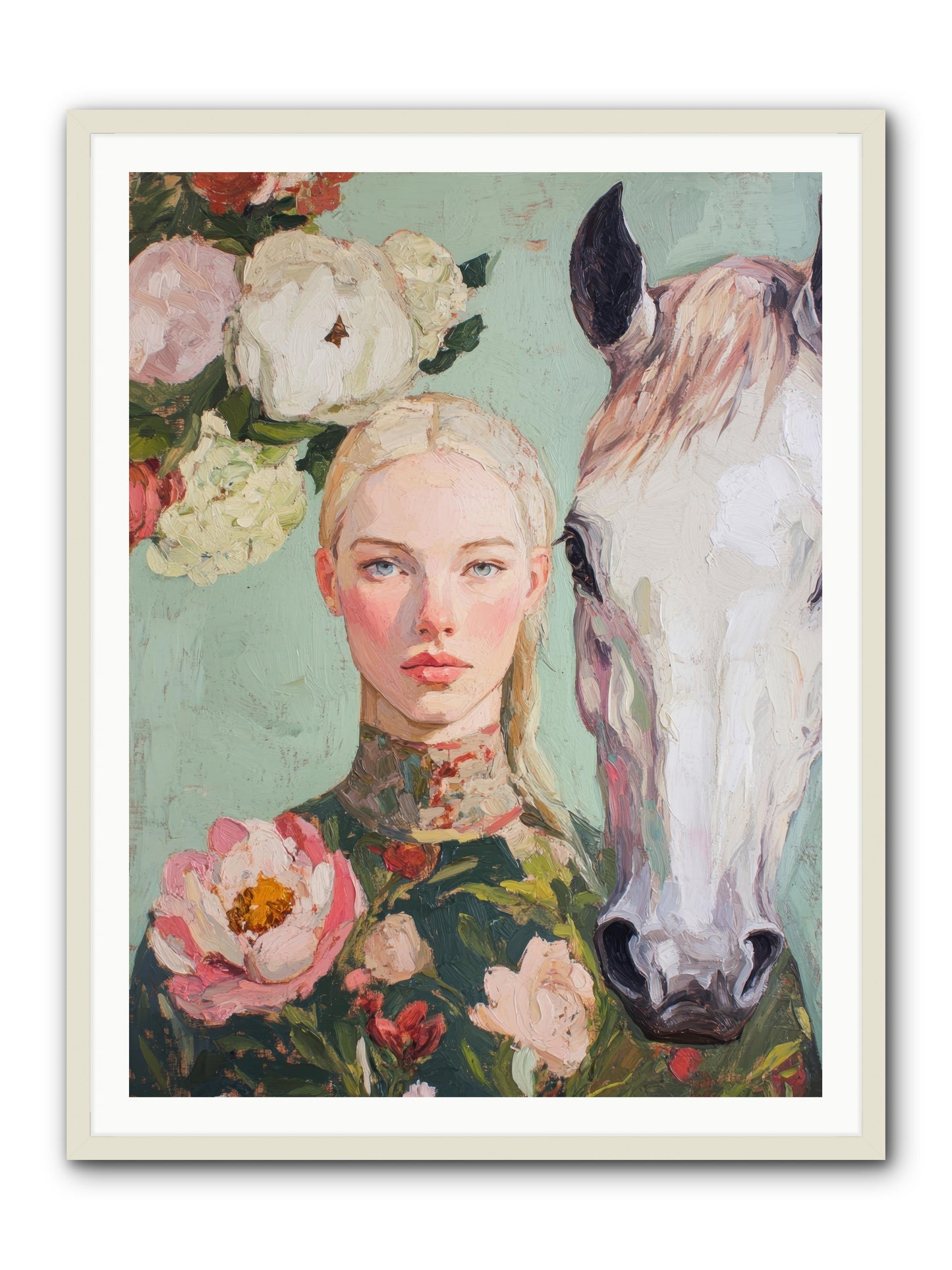 Mesa Enchantment -- Framed Print - White 36x48