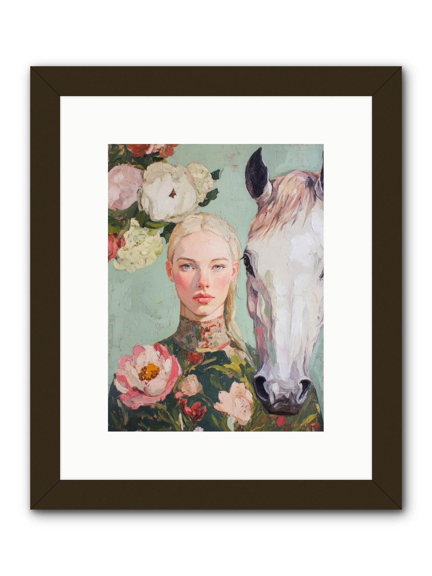 Mesa Enchantment -- Framed Print - Black 9x12
