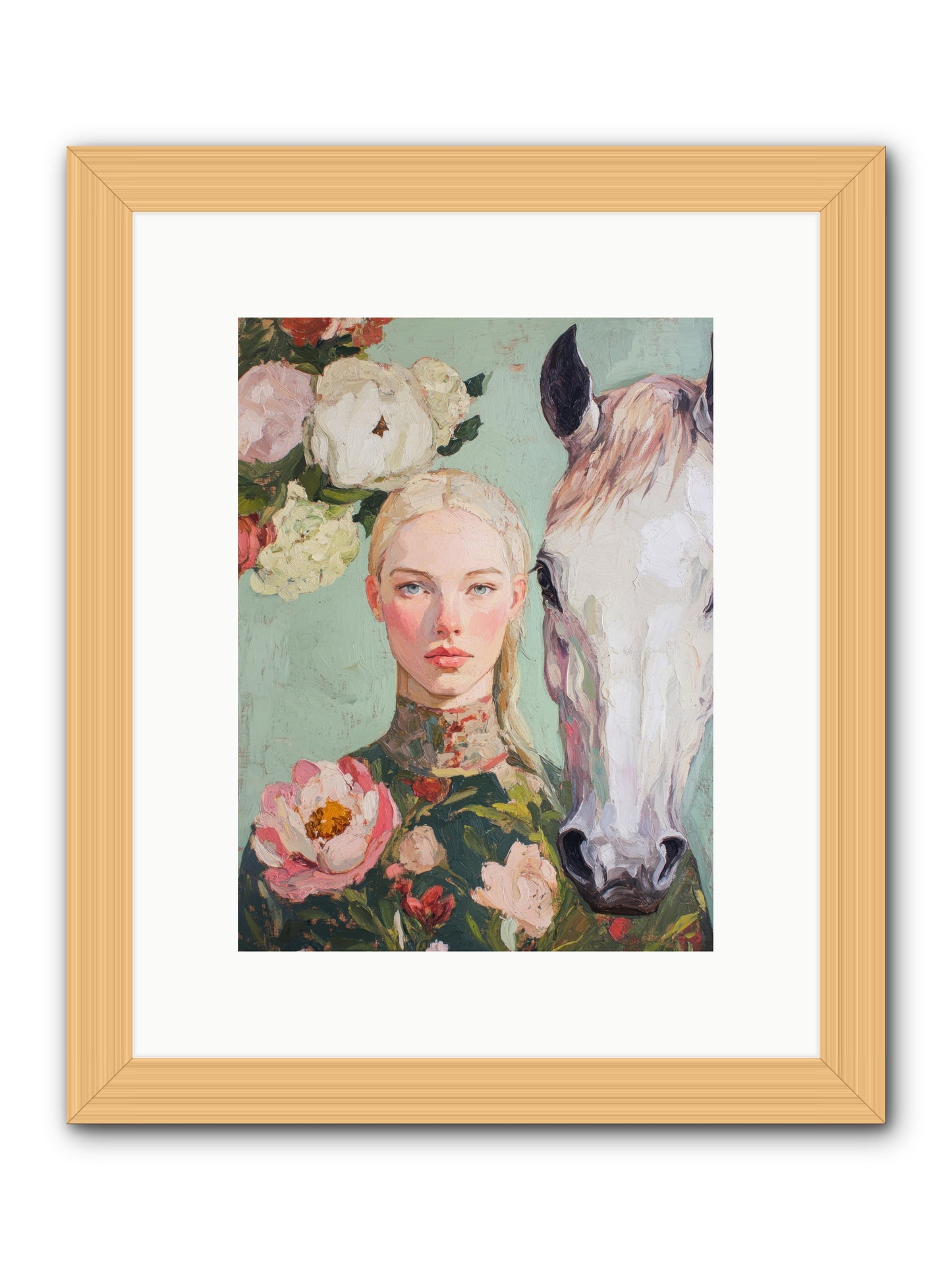 Mesa Enchantment -- Framed Print - Natural 9x12