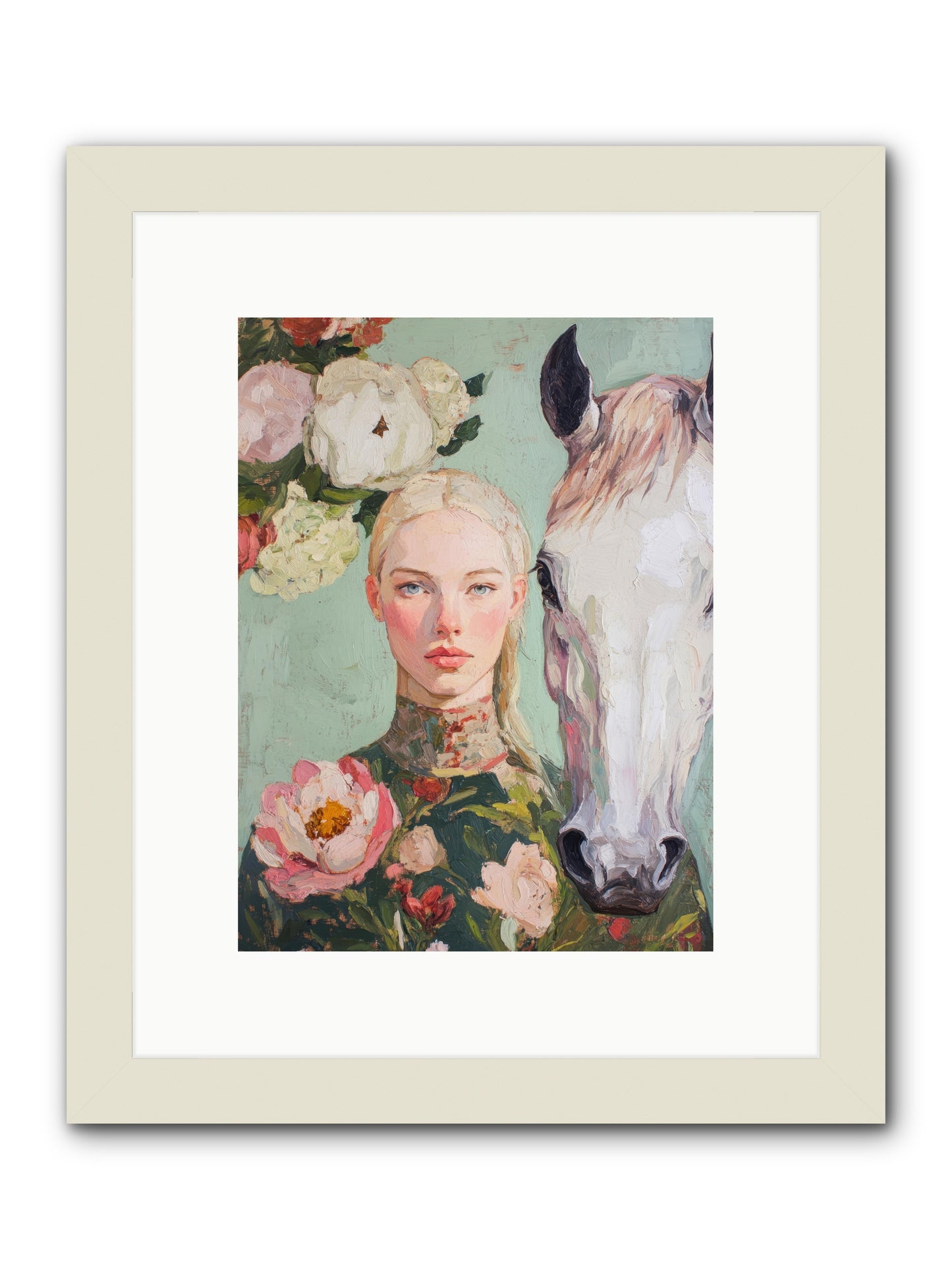 Mesa Enchantment -- Framed Print - White 9x12