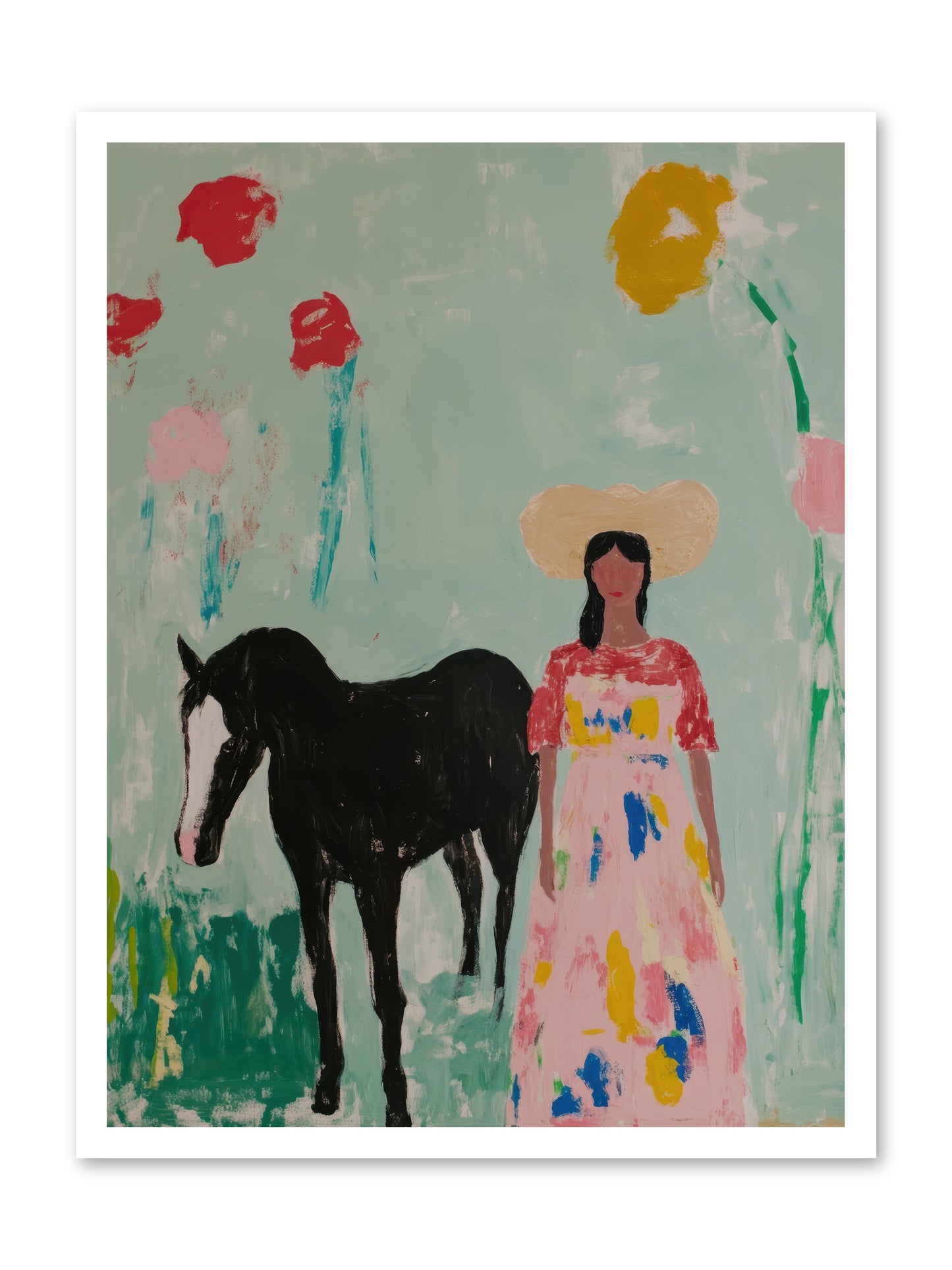 Mesa Moon Melody -- Paper Print 24x32
