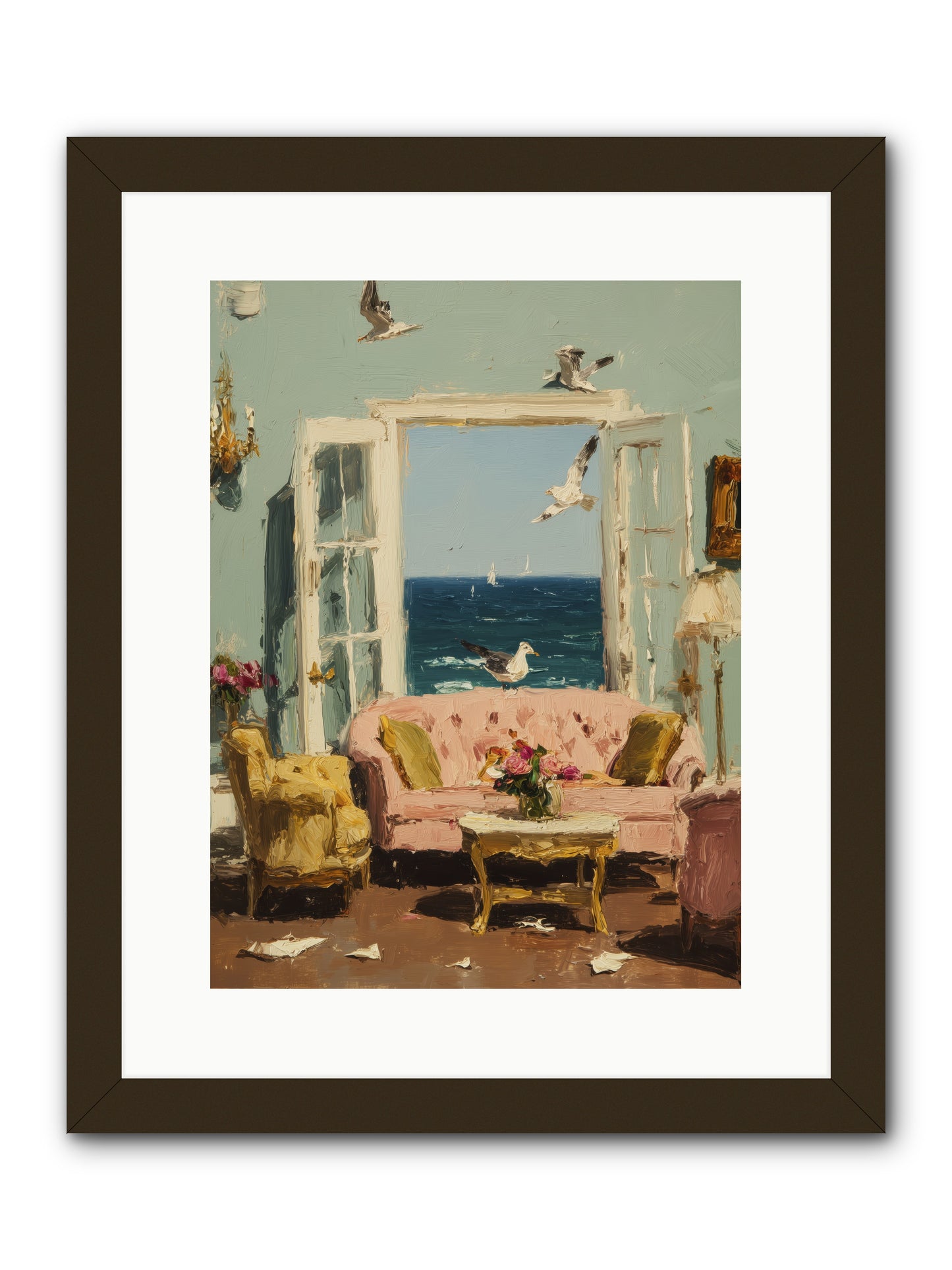 Mesmerized Moments -- Framed Print - Black 12x16