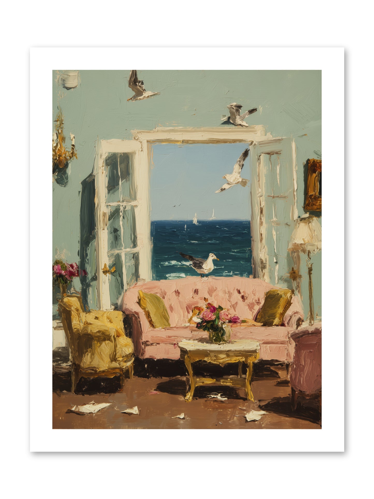 Mesmerized Moments -- Loose Canvas Print 12x16