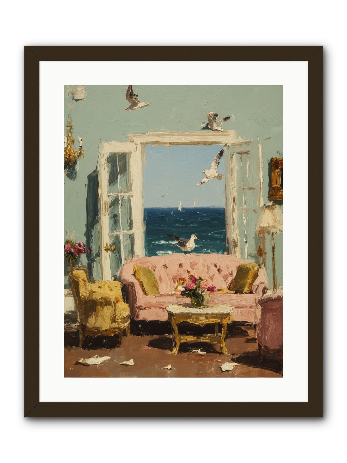 Mesmerized Moments -- Framed Print - Black 18x24