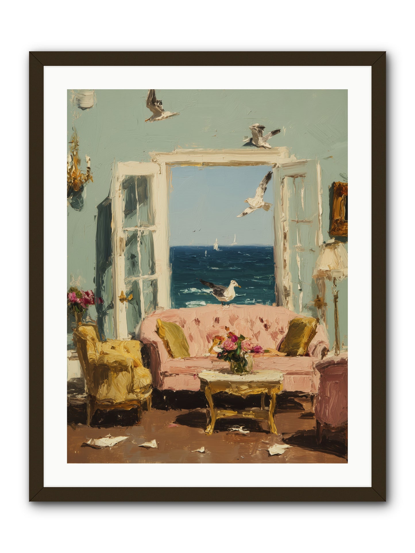 Mesmerized Moments -- Framed Print - Black 24x32