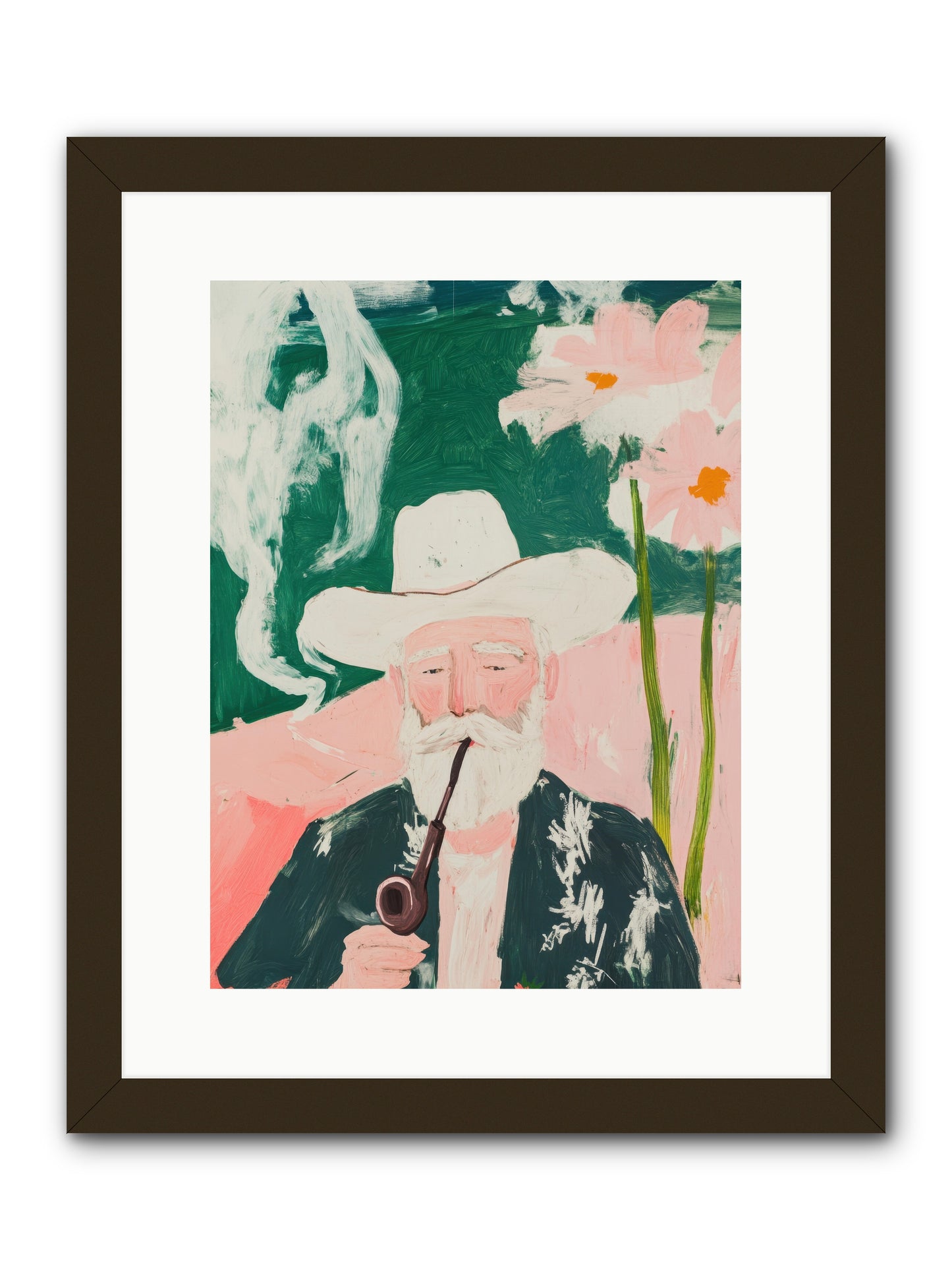 Mesquite Memories -- Framed Print - Black 12x16