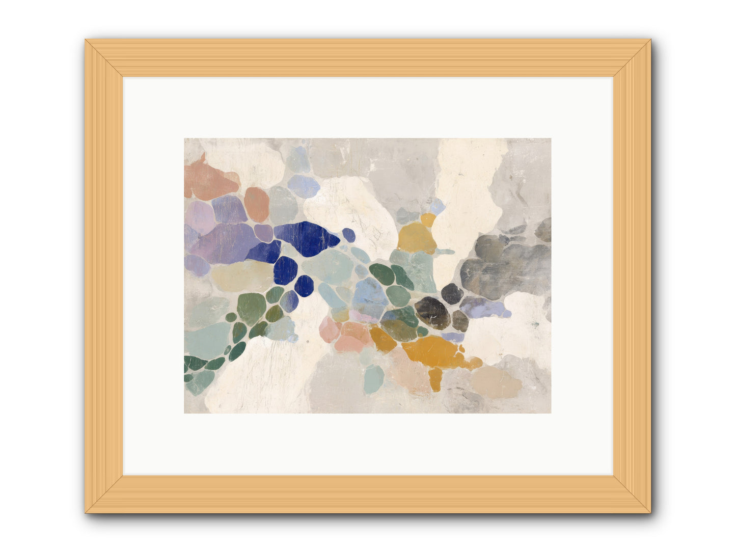 Mica -- Framed Print - Natural 12x9